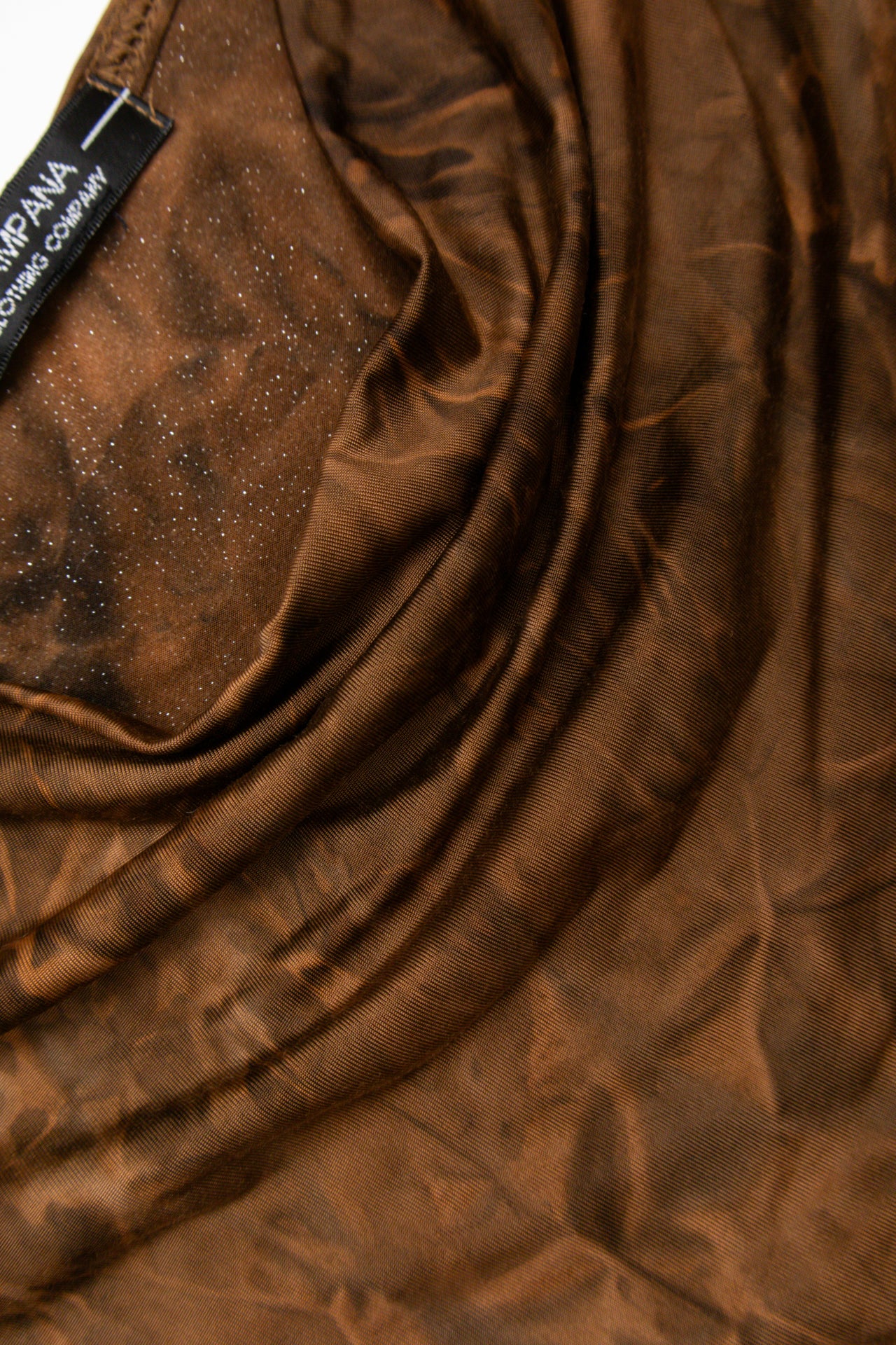 #77 Campania Brown tie dye pattern bell sleeve | Size 12 | C. 152