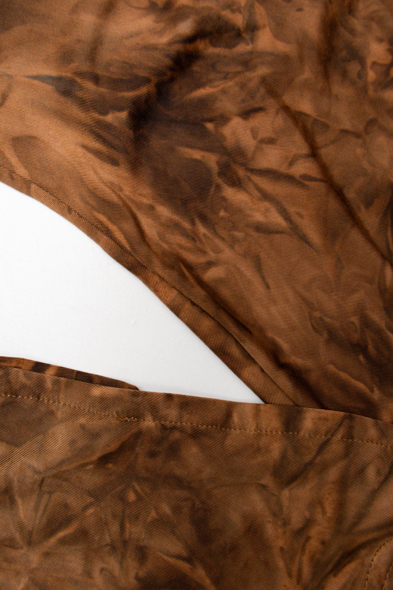 #77 Campania Brown tie dye pattern bell sleeve | Size 12 | C. 152