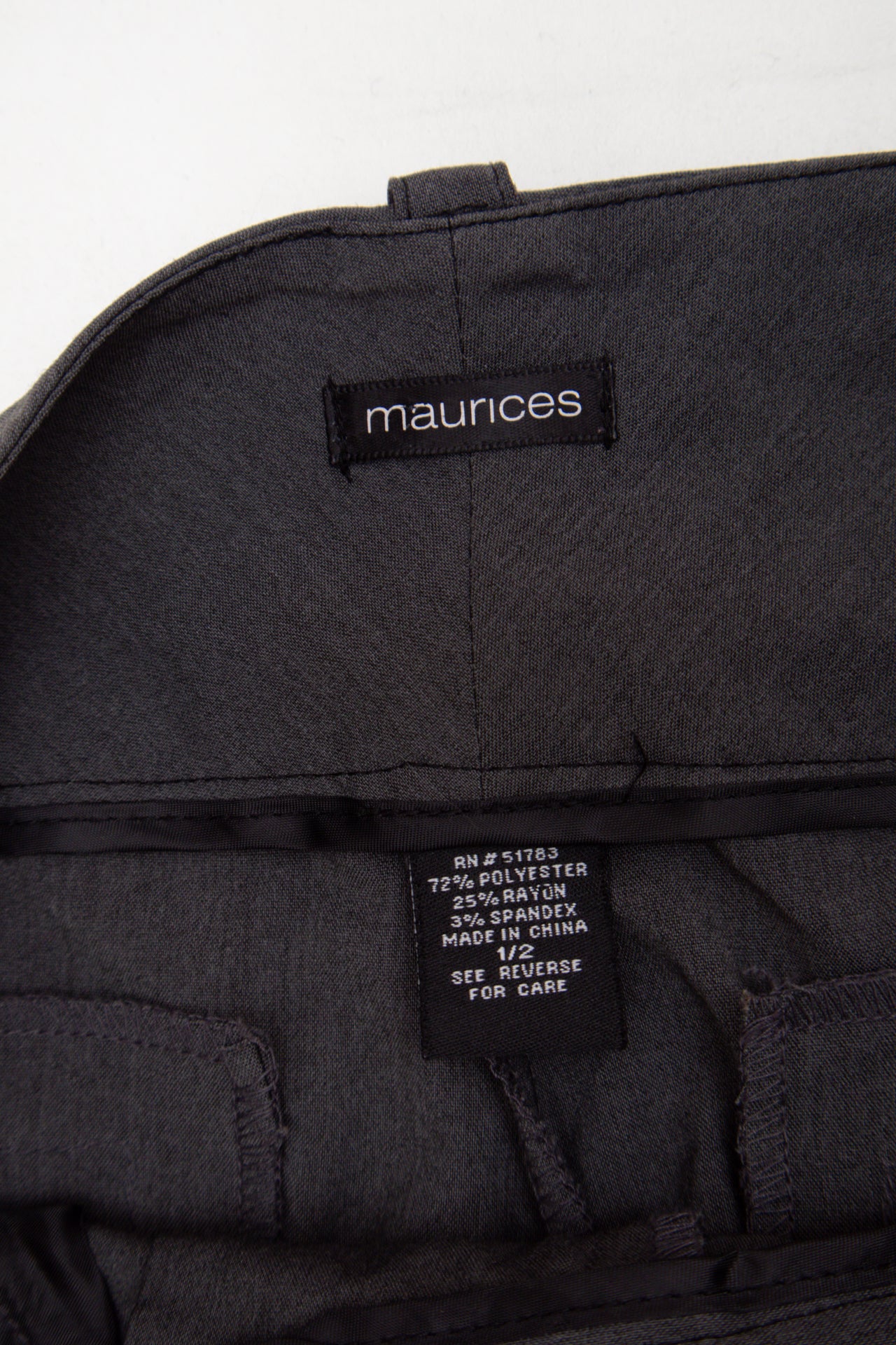 #198 Maurices grey office pants | c. 158 | size 6
