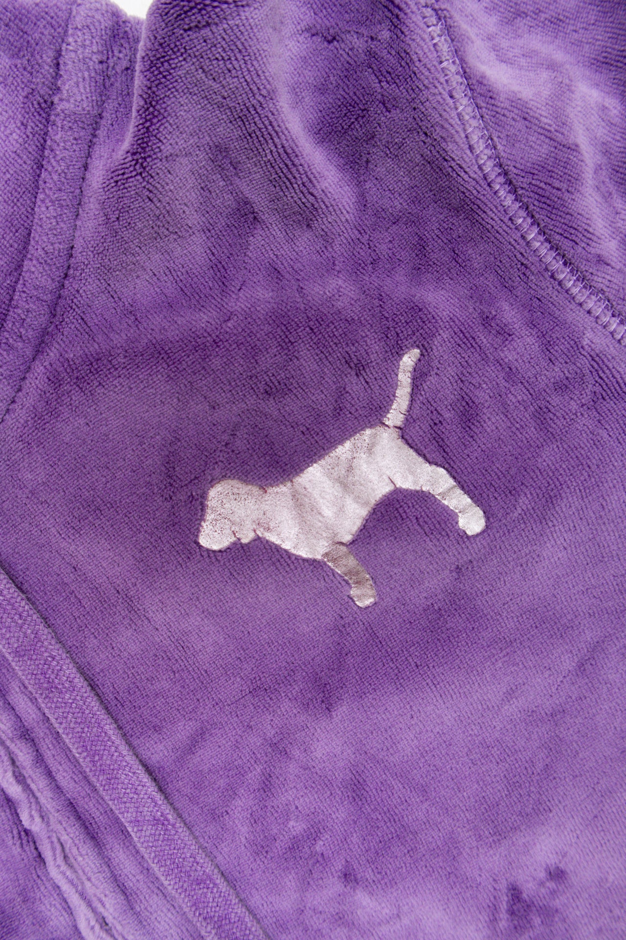 #92 Y2K Victoria's Secret PINK velour hoodie | Size 12 | C. 152
