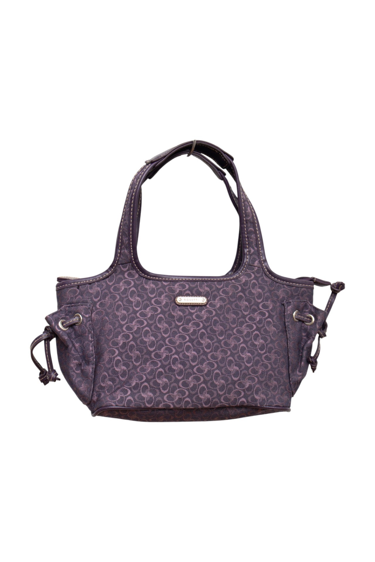 #241 Rossetti purple monogram bag | c. 158