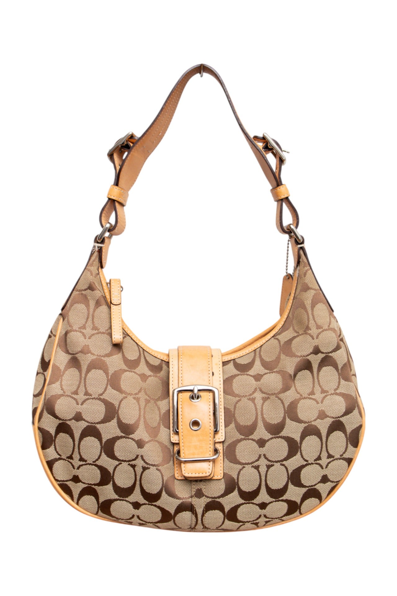 #243 Coach brown hobo bag | c. 158