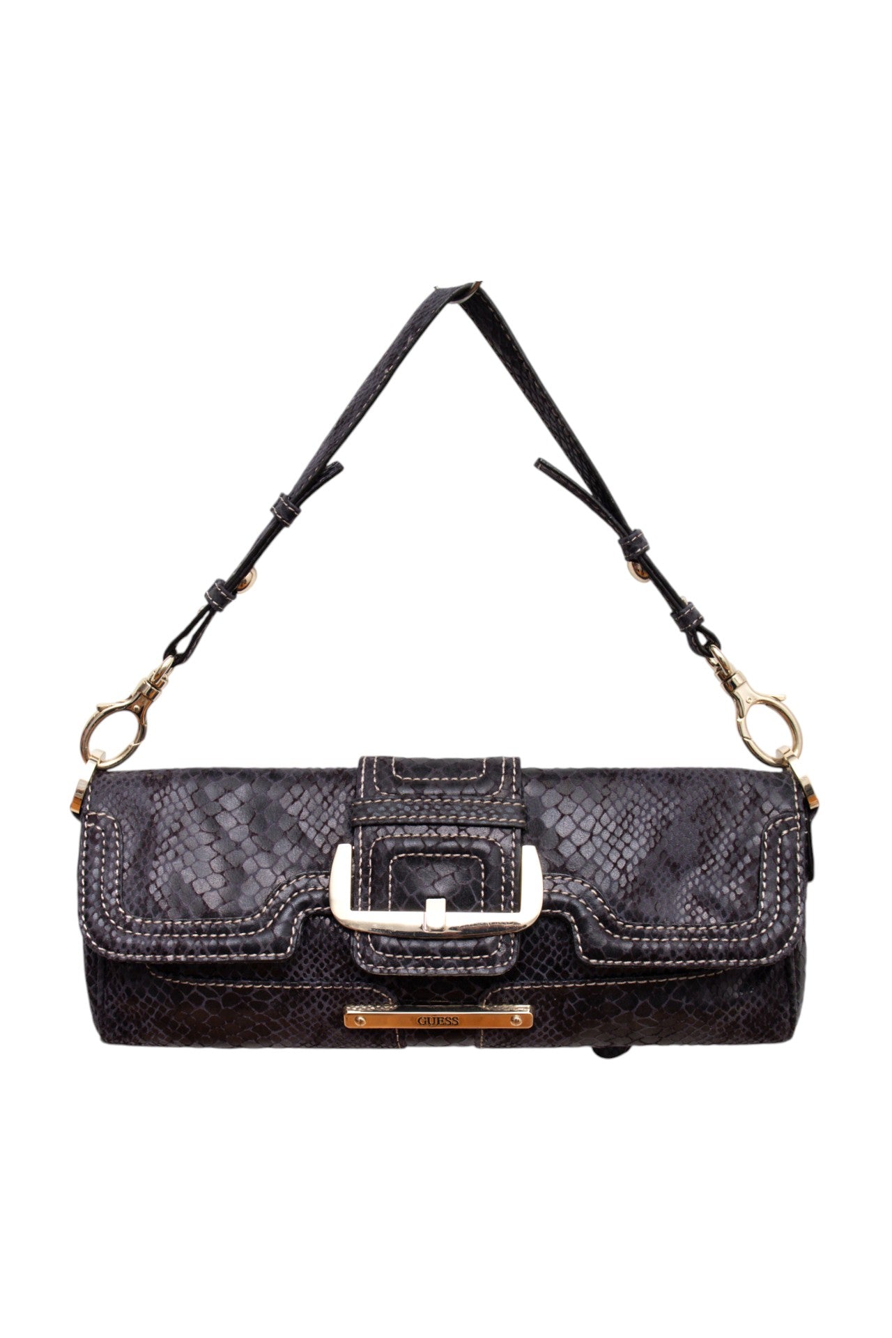 #246 Guess snake print strapped clutch | c. 158