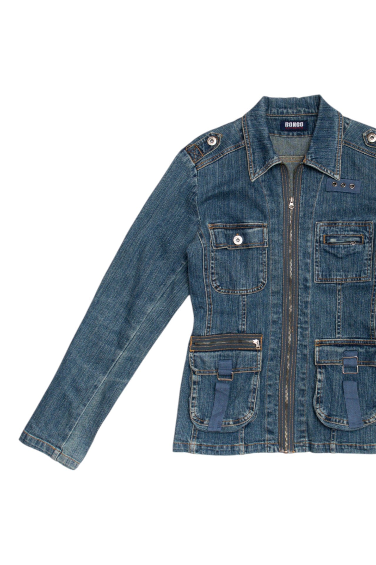#99 Bongo Denim cargo jacket | Size 8| C. 152