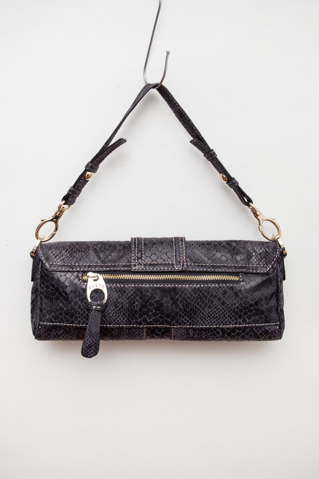 #246 Guess snake print strapped clutch | c. 158