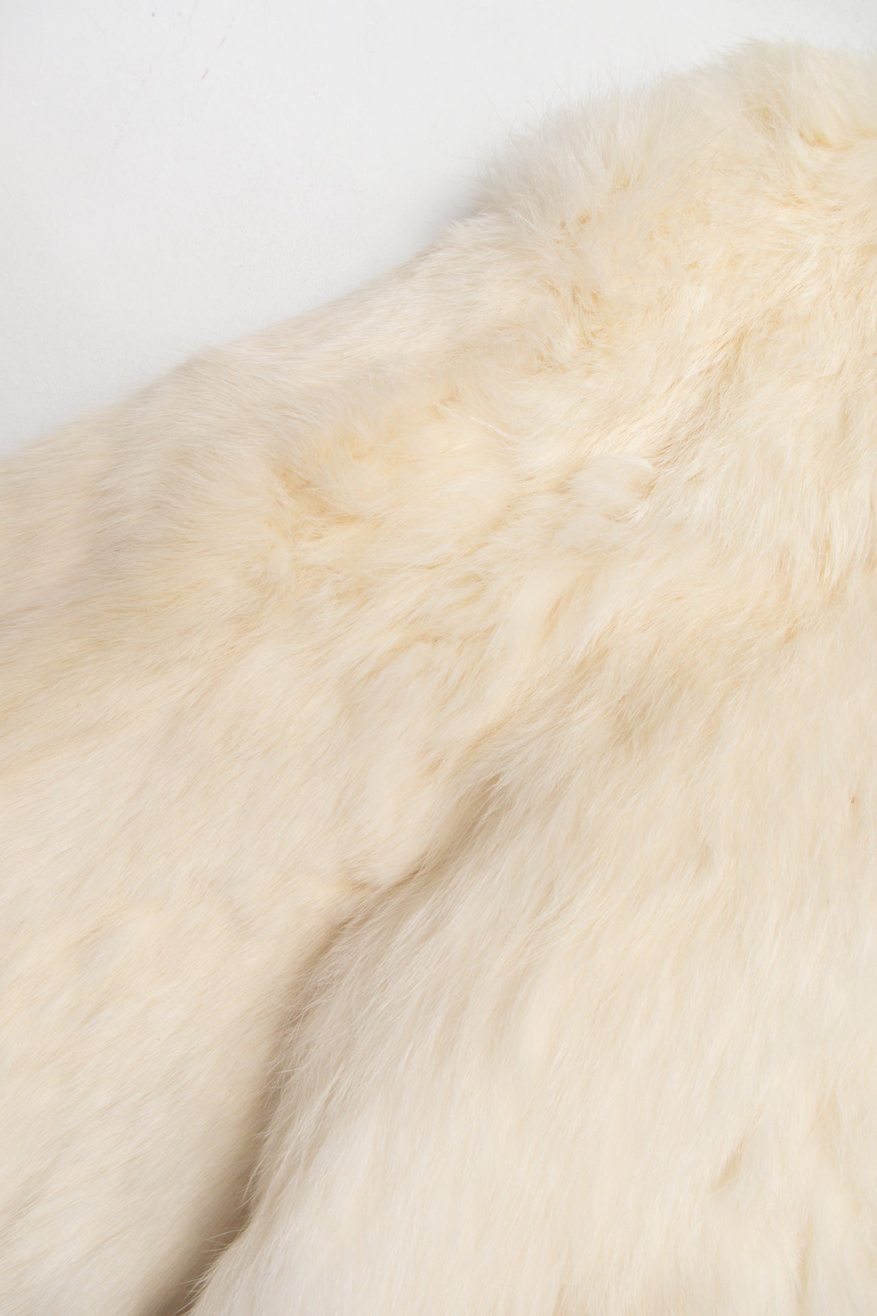 #100 Vintage Rabbit fur jacket | Size 12 | C. 152
