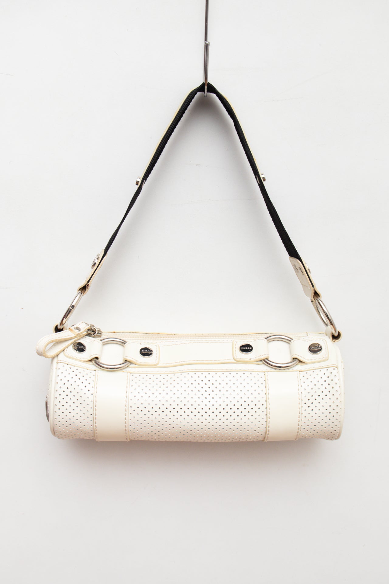 #248 Guess Y2K vegan leather cylinder bag | c. 158