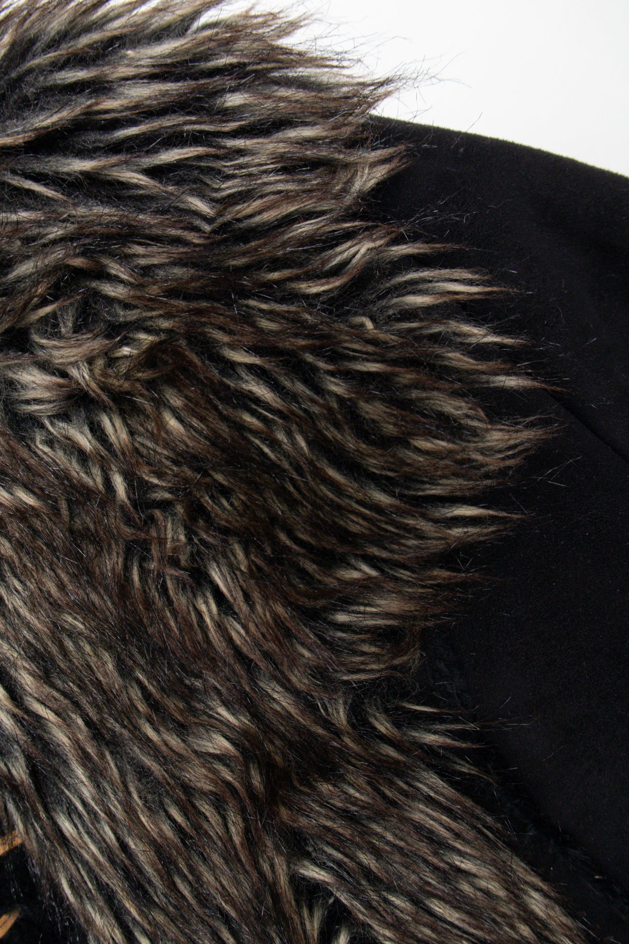 #106 Jones New York Faux suede fur coat | Size 10 | C. 152
