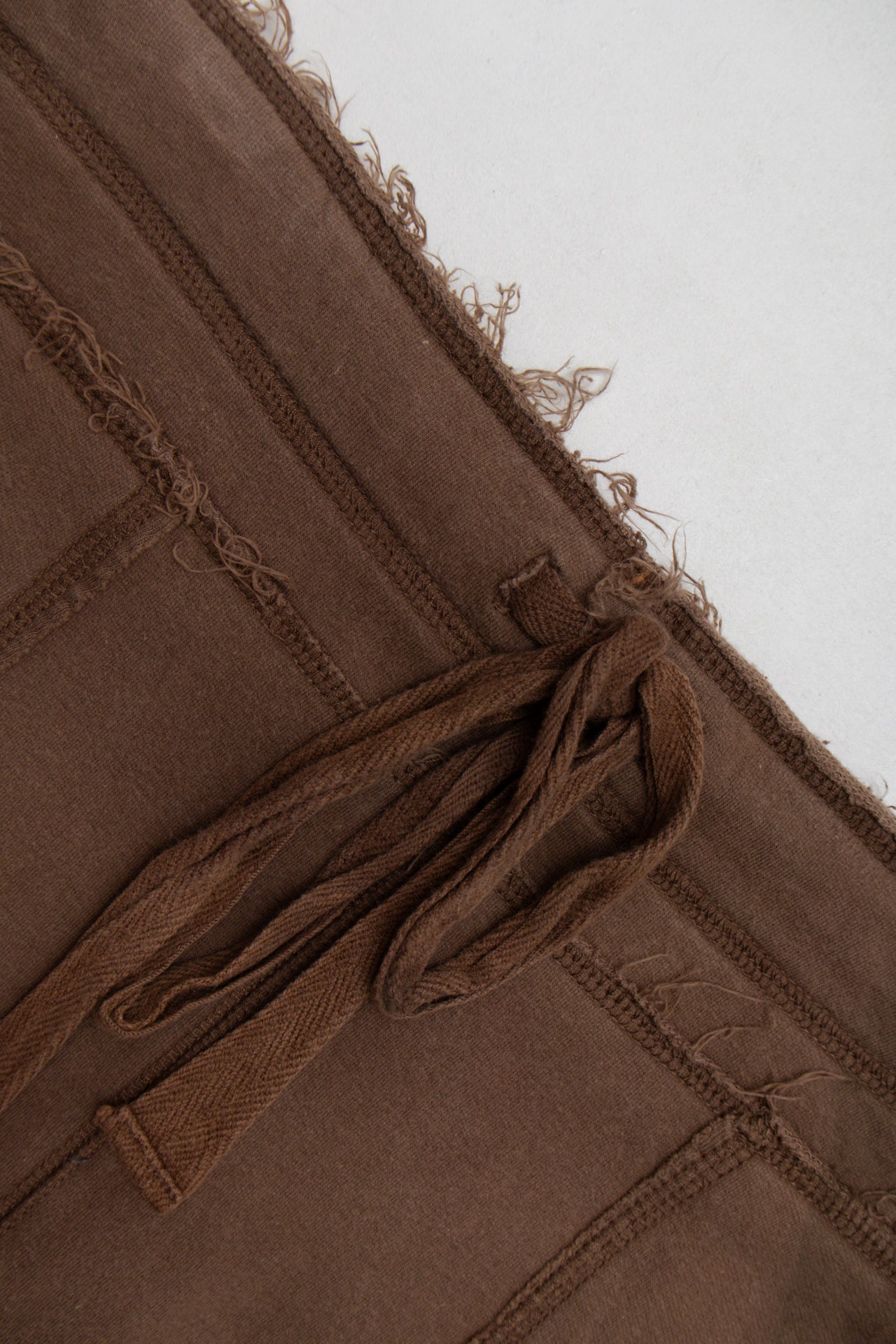 #111 Bongo Surf brown cotton micro mini | Size 8 | C. 152