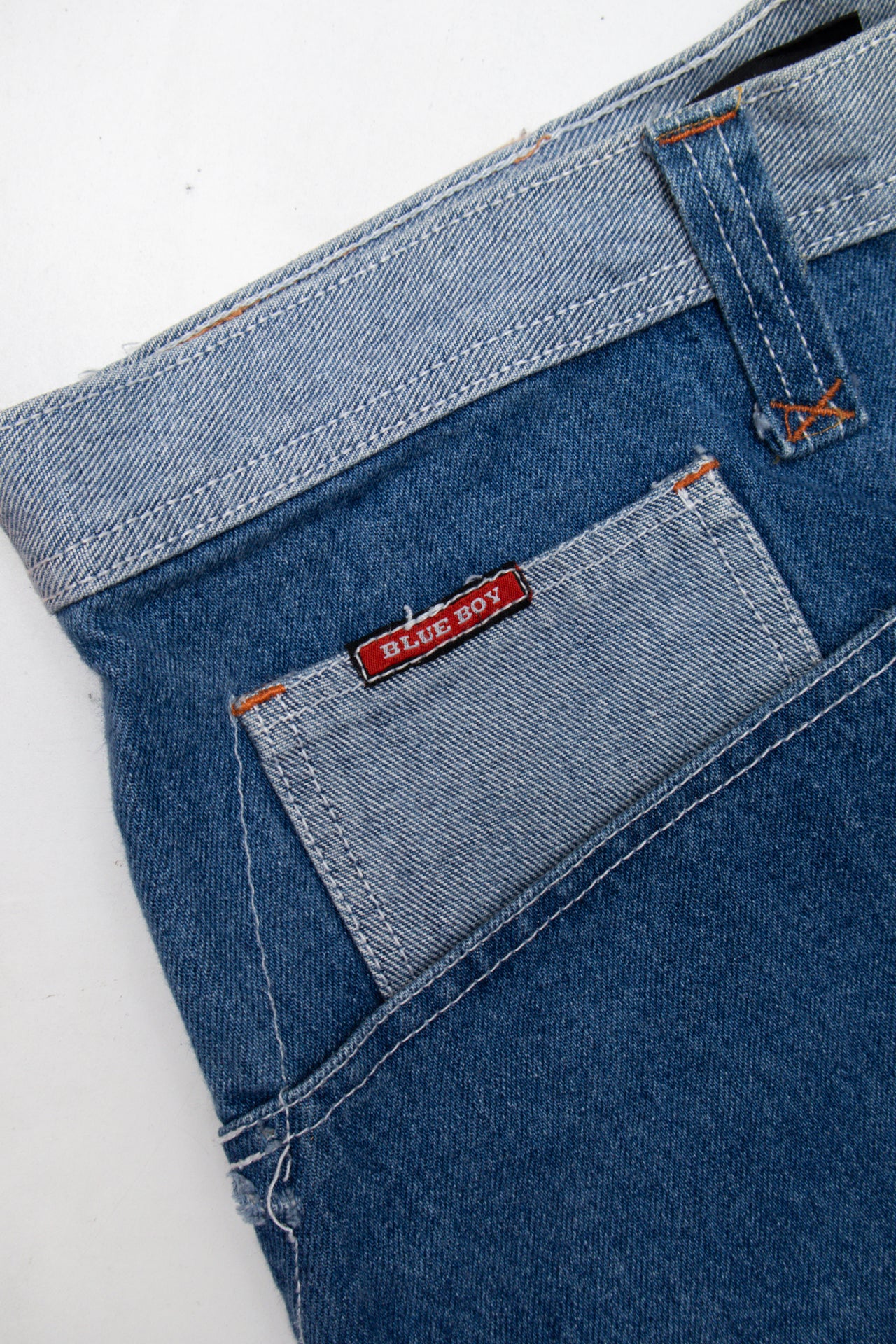 #115 Blue Boy baggy carpenter jeans | Size 14 | C. 152