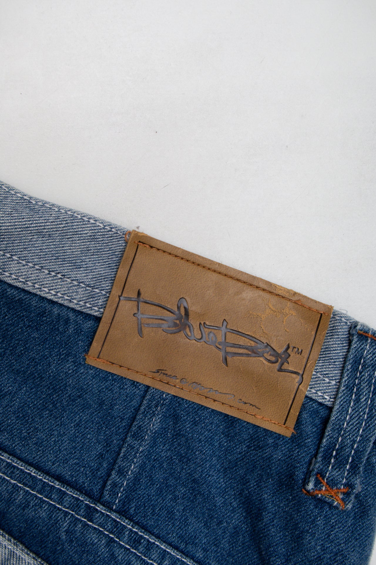 #115 Blue Boy baggy carpenter jeans | Size 14 | C. 152