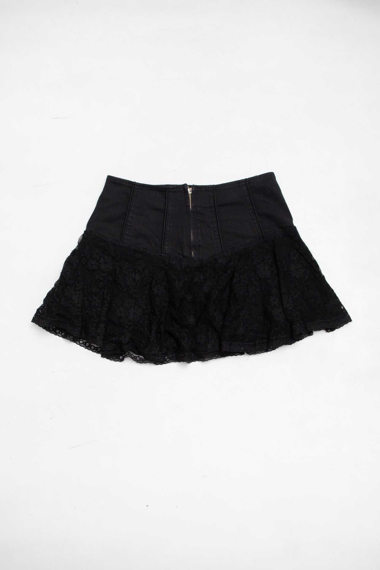 #233 Tripp NYC lace punk mini skirt | c. 158 | size 8
