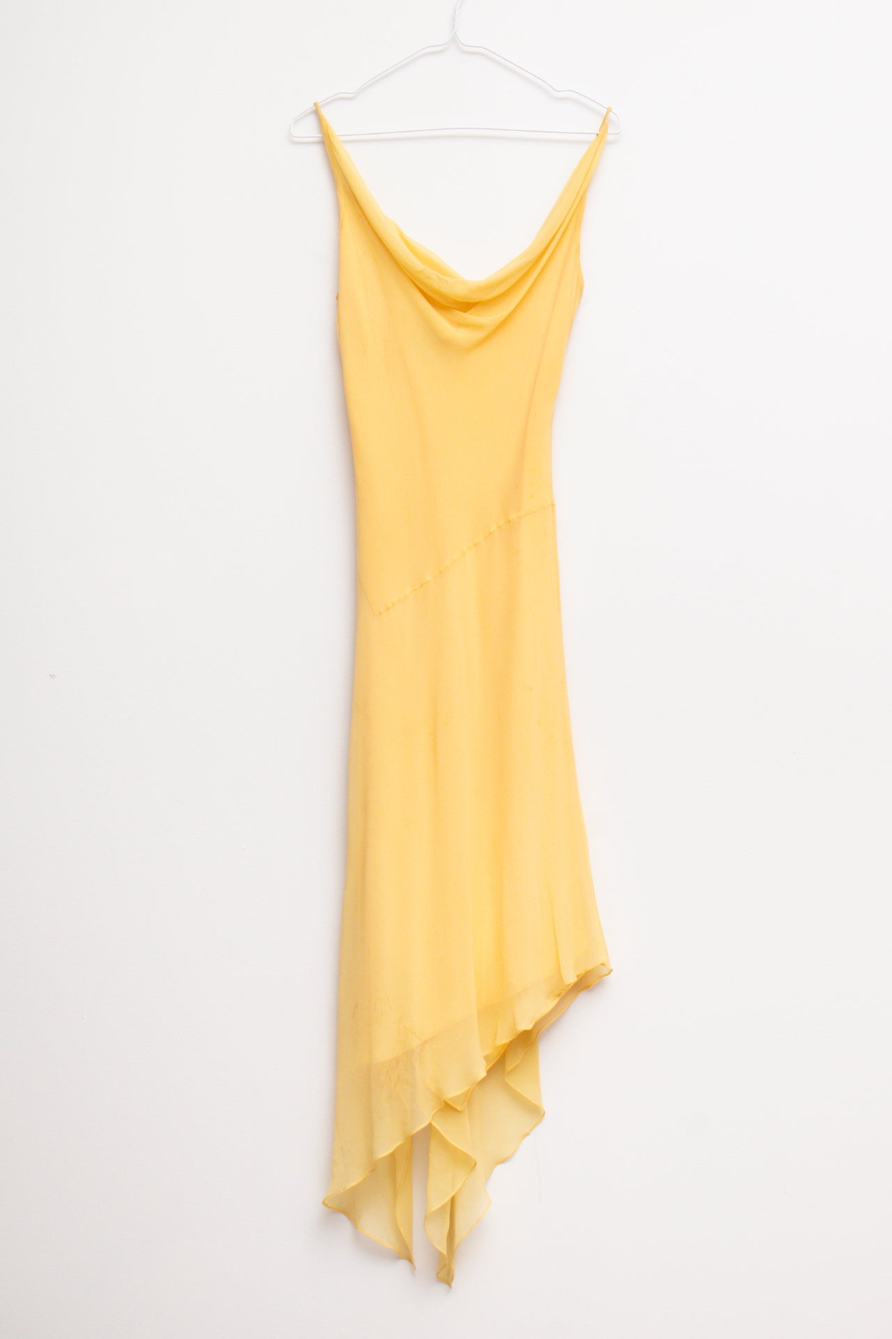 #118 Laundry tangerine silk sheer maxi | Size 8| C. 152
