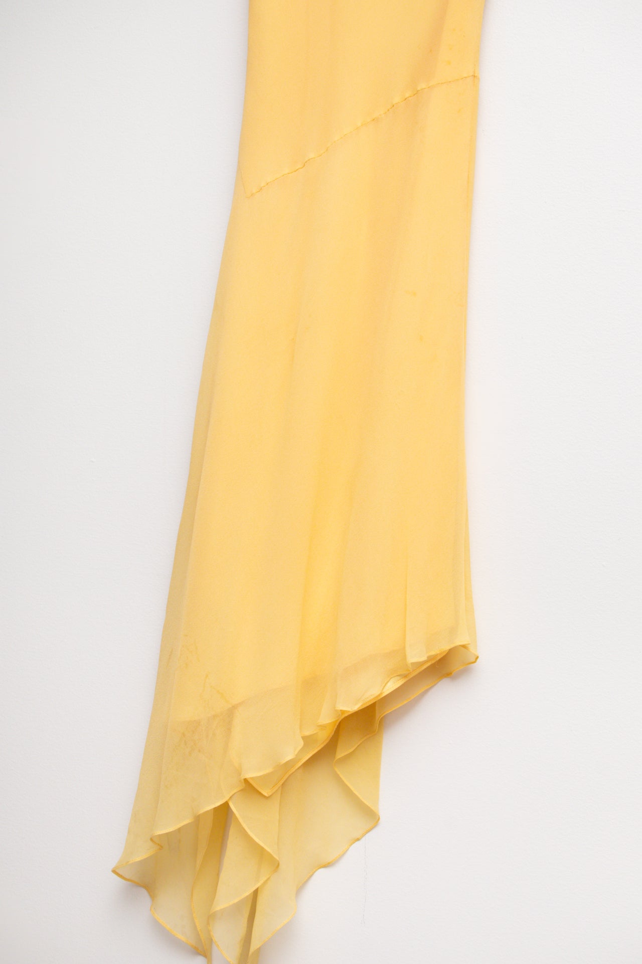 #118 Laundry tangerine silk sheer maxi | Size 8| C. 152