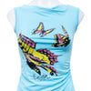 #60 Butterfly Tank Top Blue | c. 198 | Size 8
