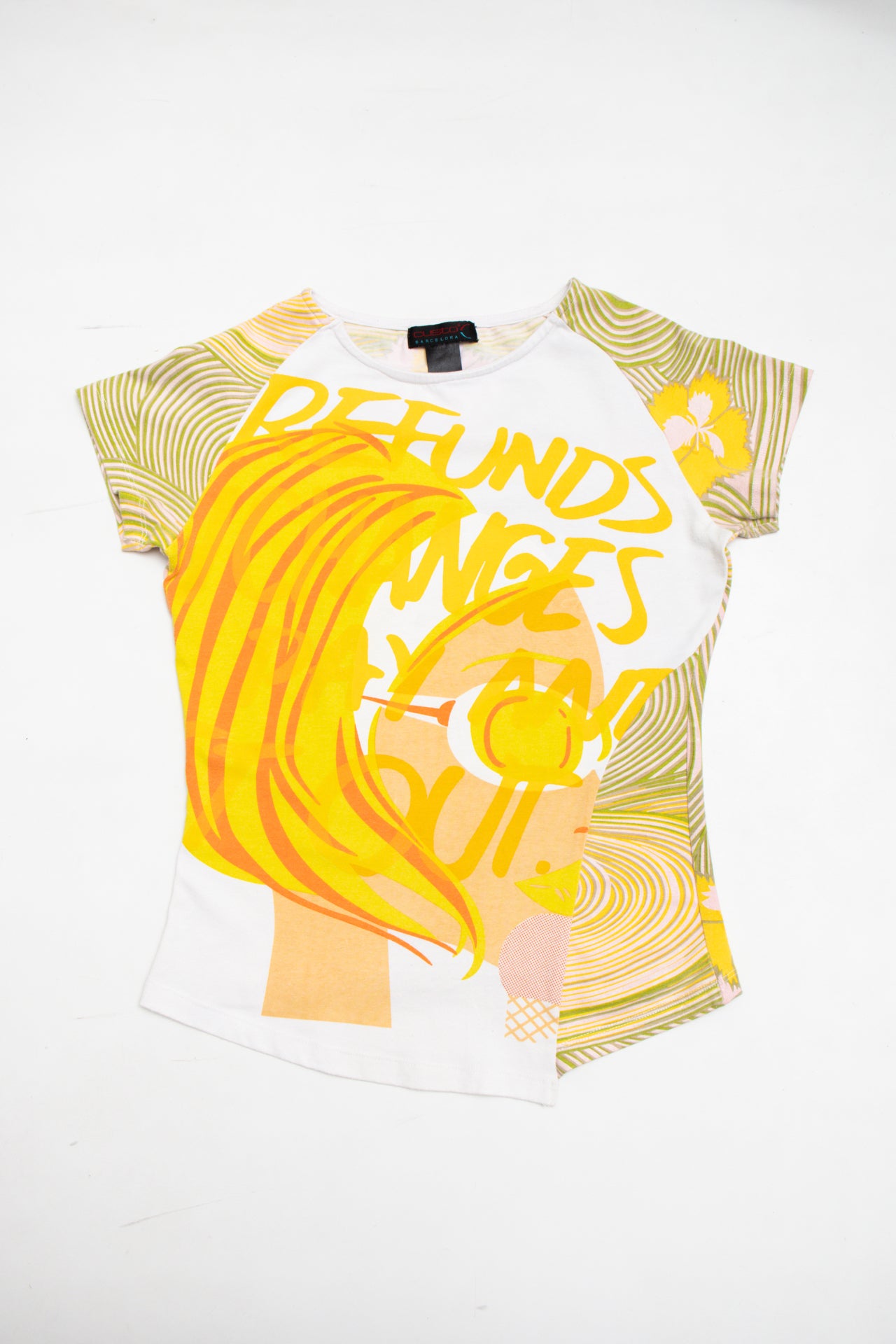 #267 Custo Barcelona graphic tee | c. 158 | size 10