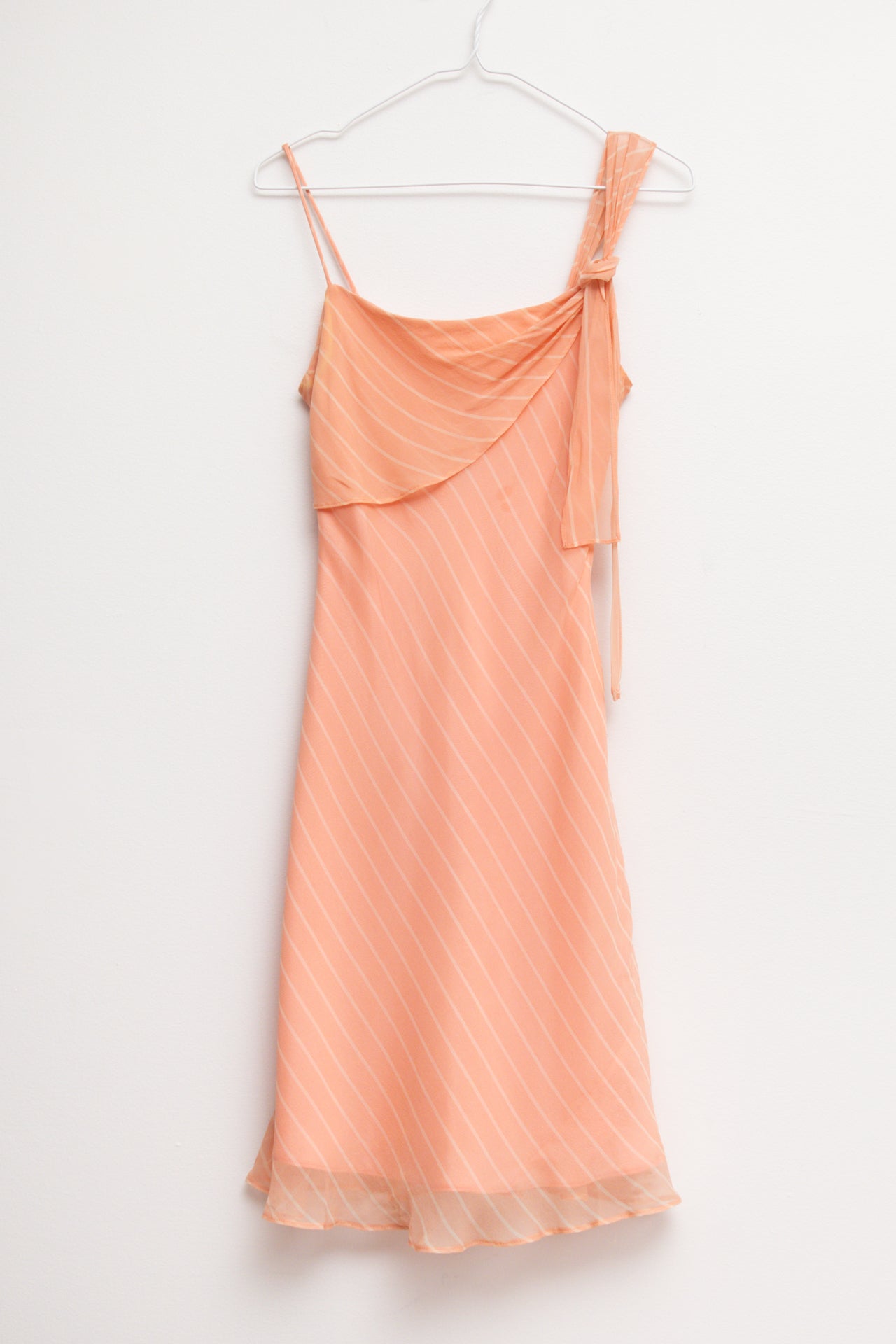 #136 USA Laundry silk sheer midi *Pink | Size 6 | C. 152