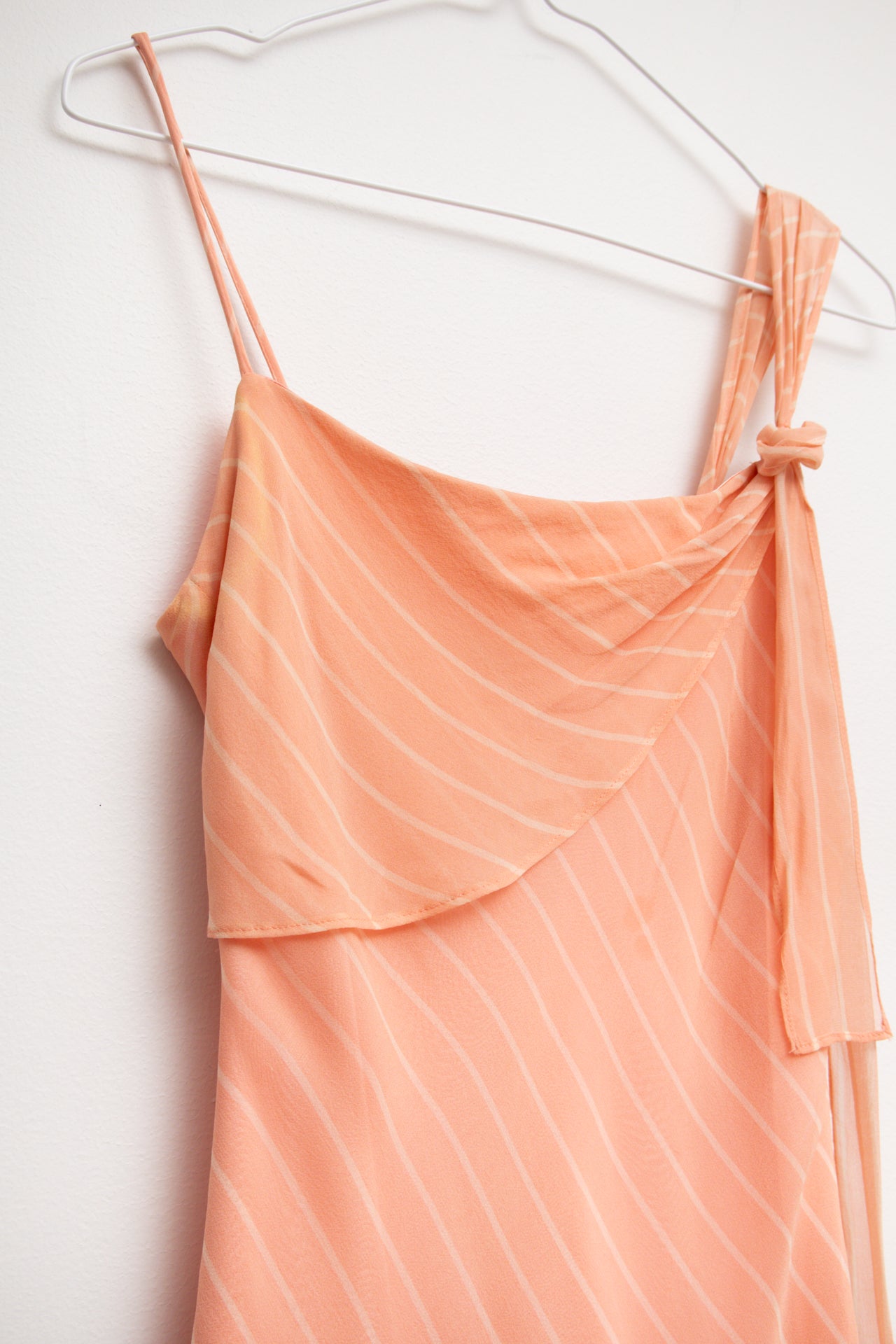 #136 USA Laundry silk sheer midi *Pink | Size 6 | C. 152