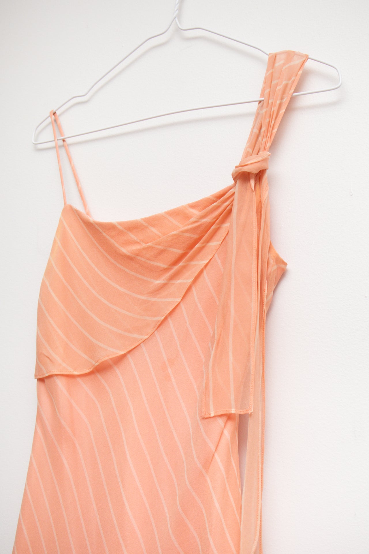 #136 USA Laundry silk sheer midi *Pink | Size 6 | C. 152