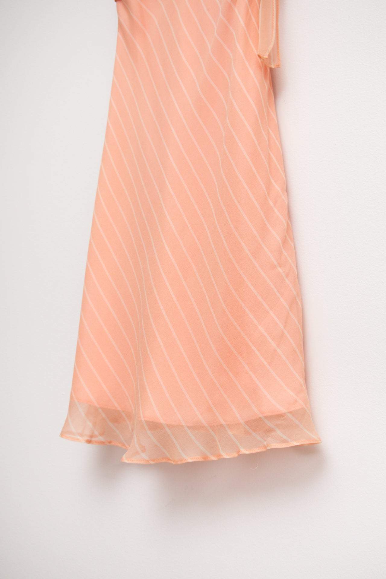 #136 USA Laundry silk sheer midi *Pink | Size 6 | C. 152