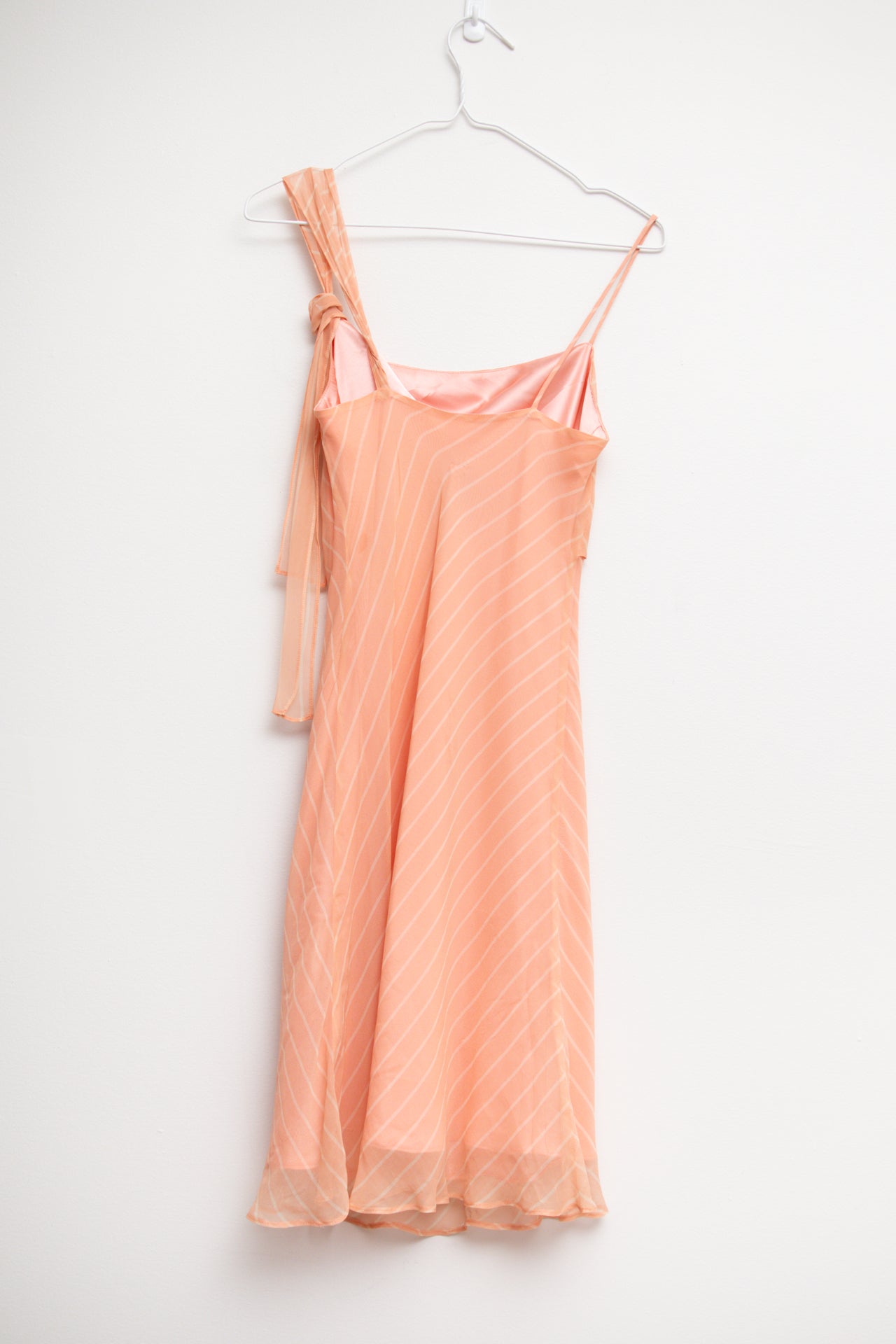 #136 USA Laundry silk sheer midi *Pink | Size 6 | C. 152