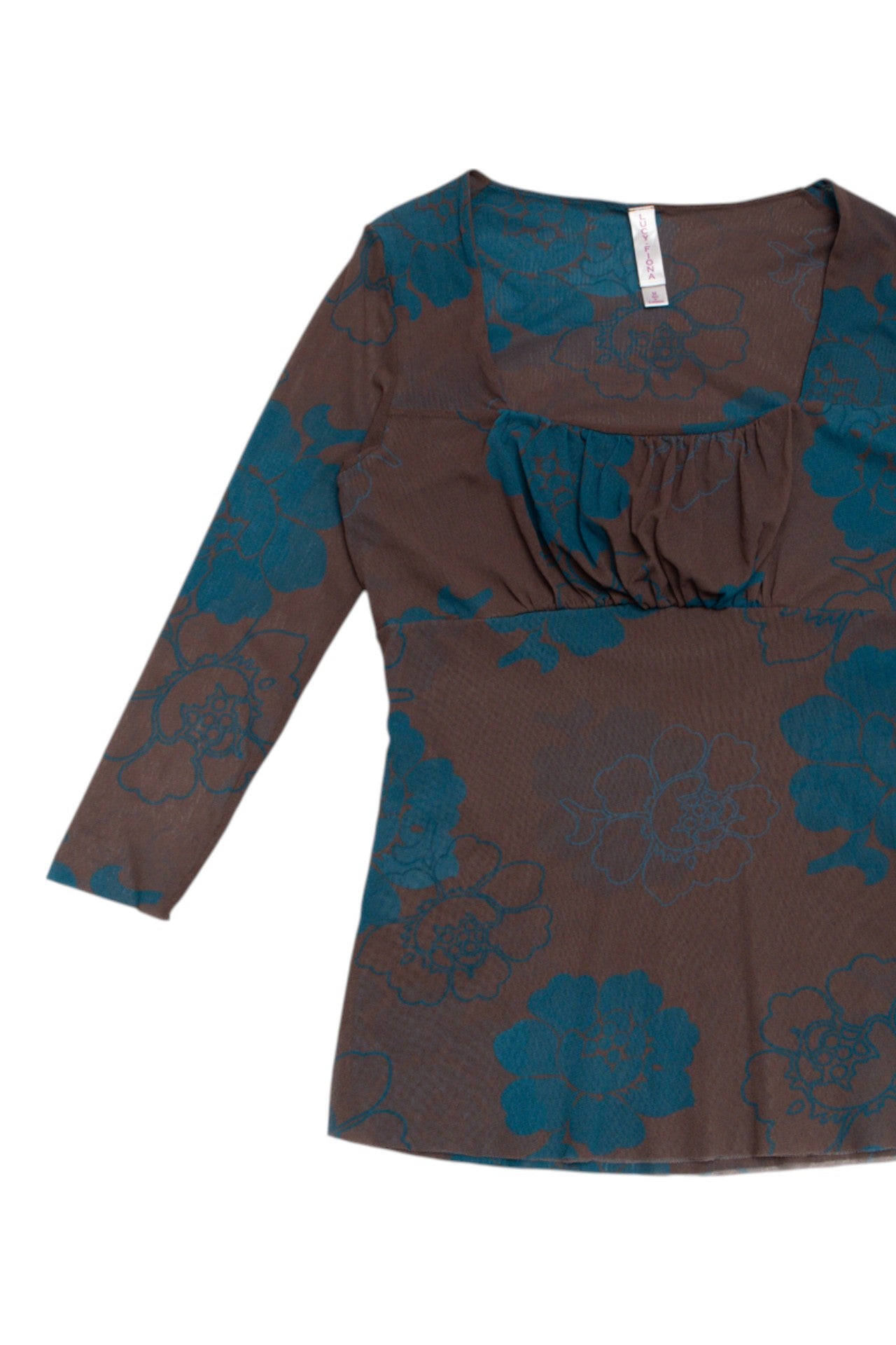 #06 Lucy + Fiona mesh floral top | c. 159 | size 10