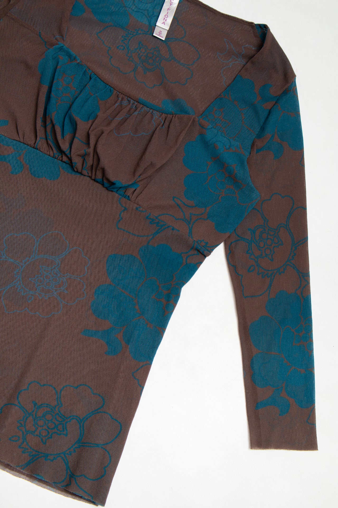#06 Lucy + Fiona mesh floral top | c. 159 | size 10