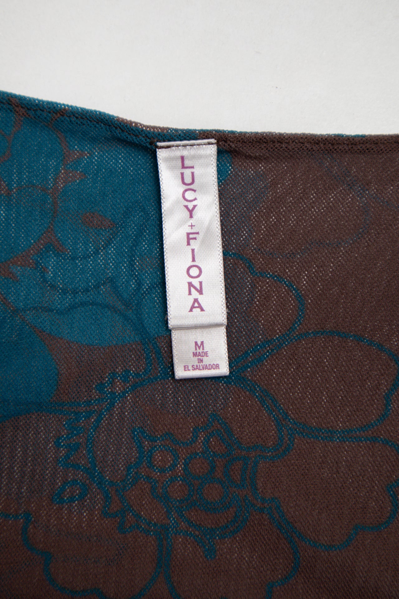 #06 Lucy + Fiona mesh floral top | c. 159 | size 10