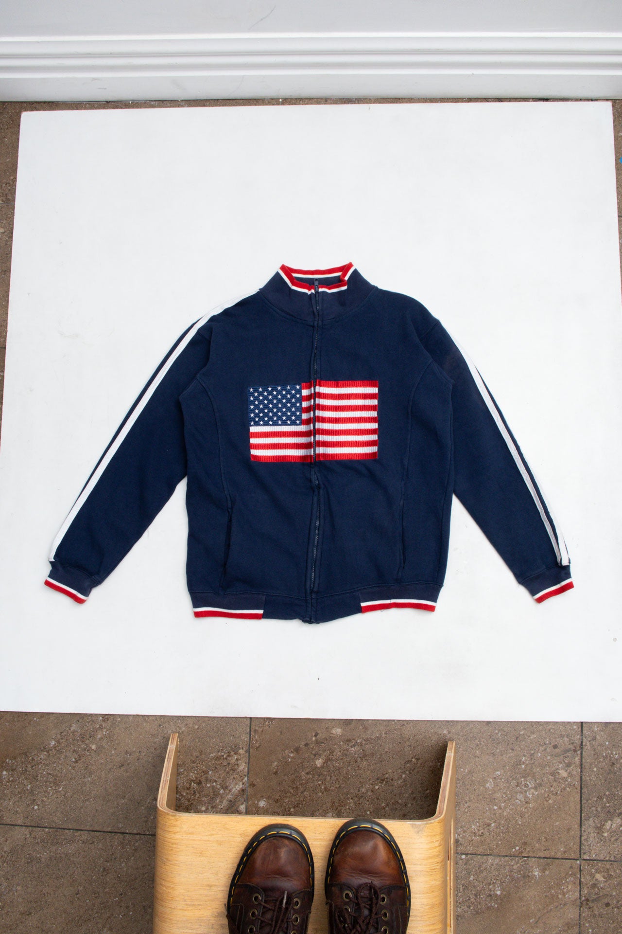 #41 PSNY USA Flag Jumper | Mason's Picks | Size 10