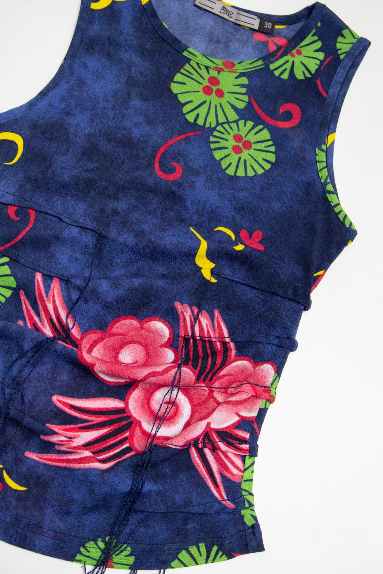 #11 MCP graphic exposed seam cami | c. 159 | size 8