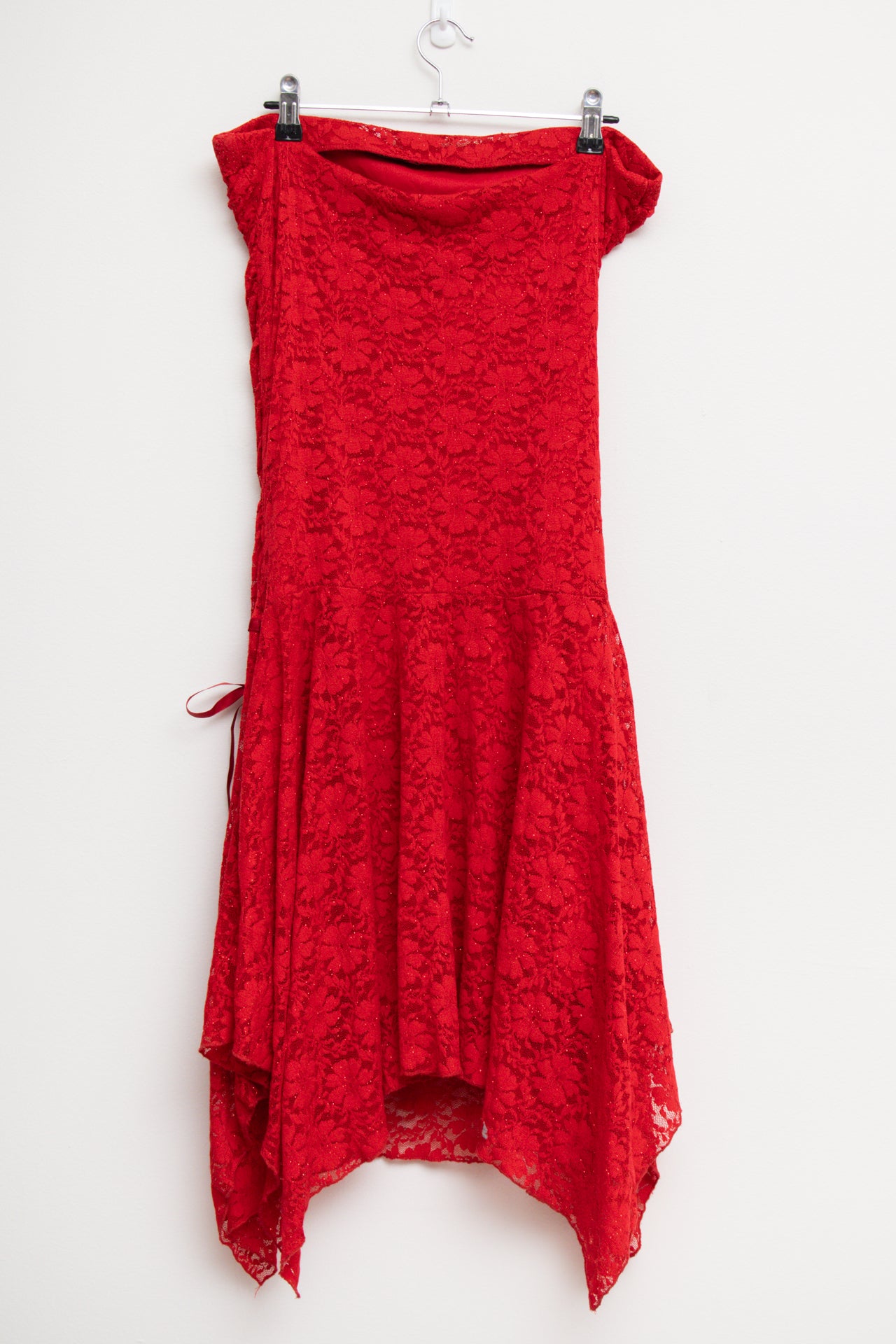 #142 USA lace strapless midi | Size 12 | C. 152