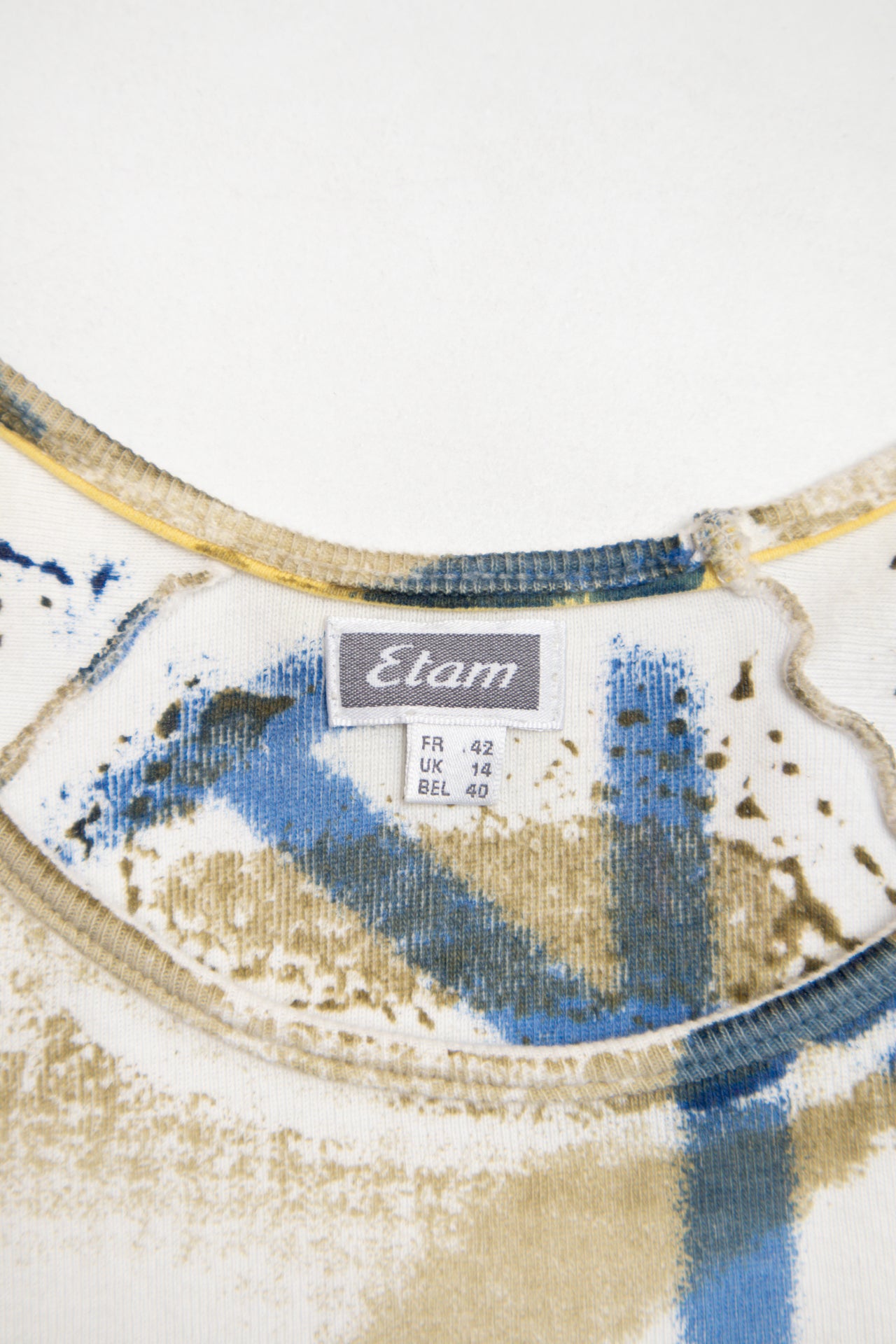 #15 Etam beauty basic graphic tank | c. 159 | size 14