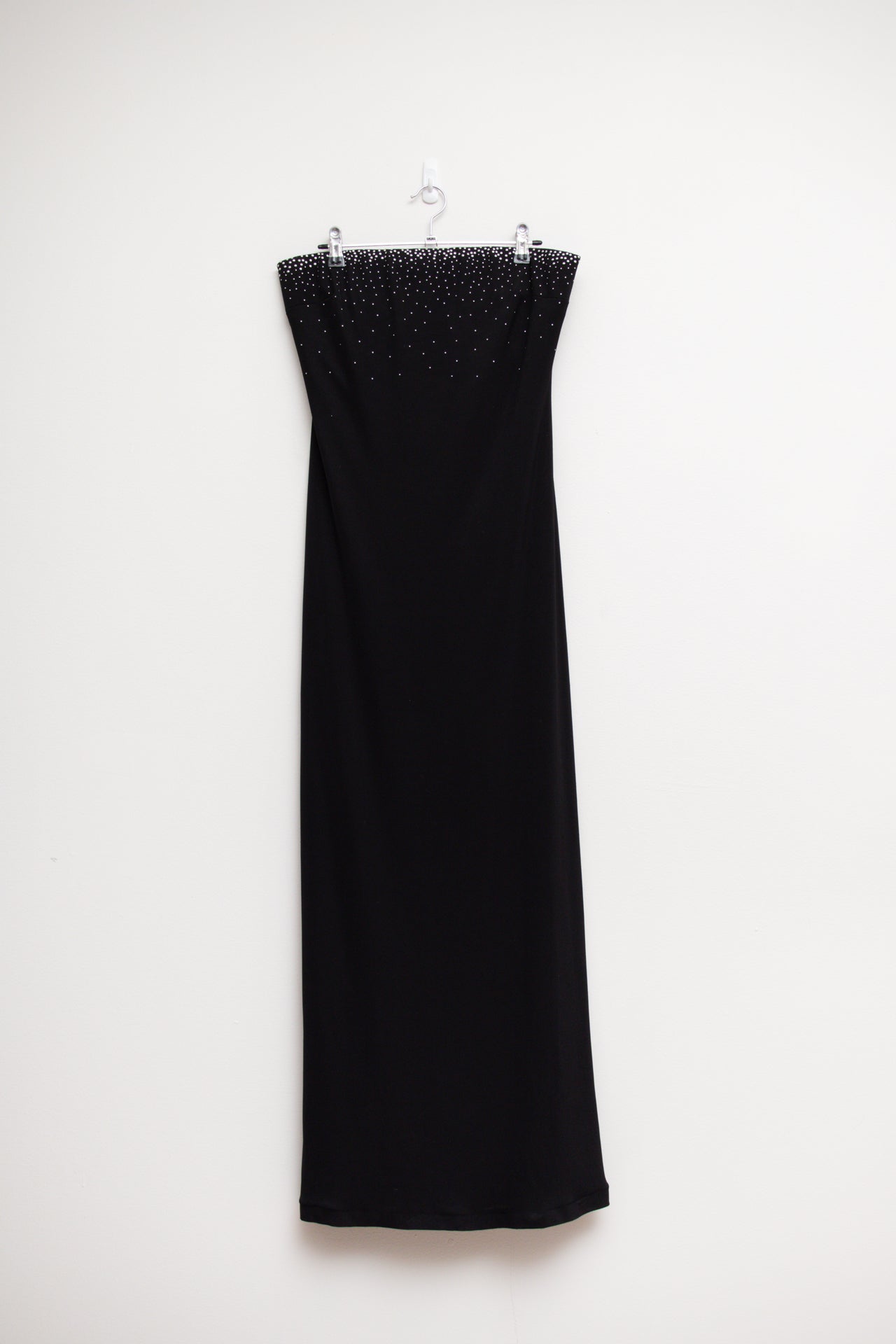 #144 Clique Diamante strapless gown | Size 12 | C. 152