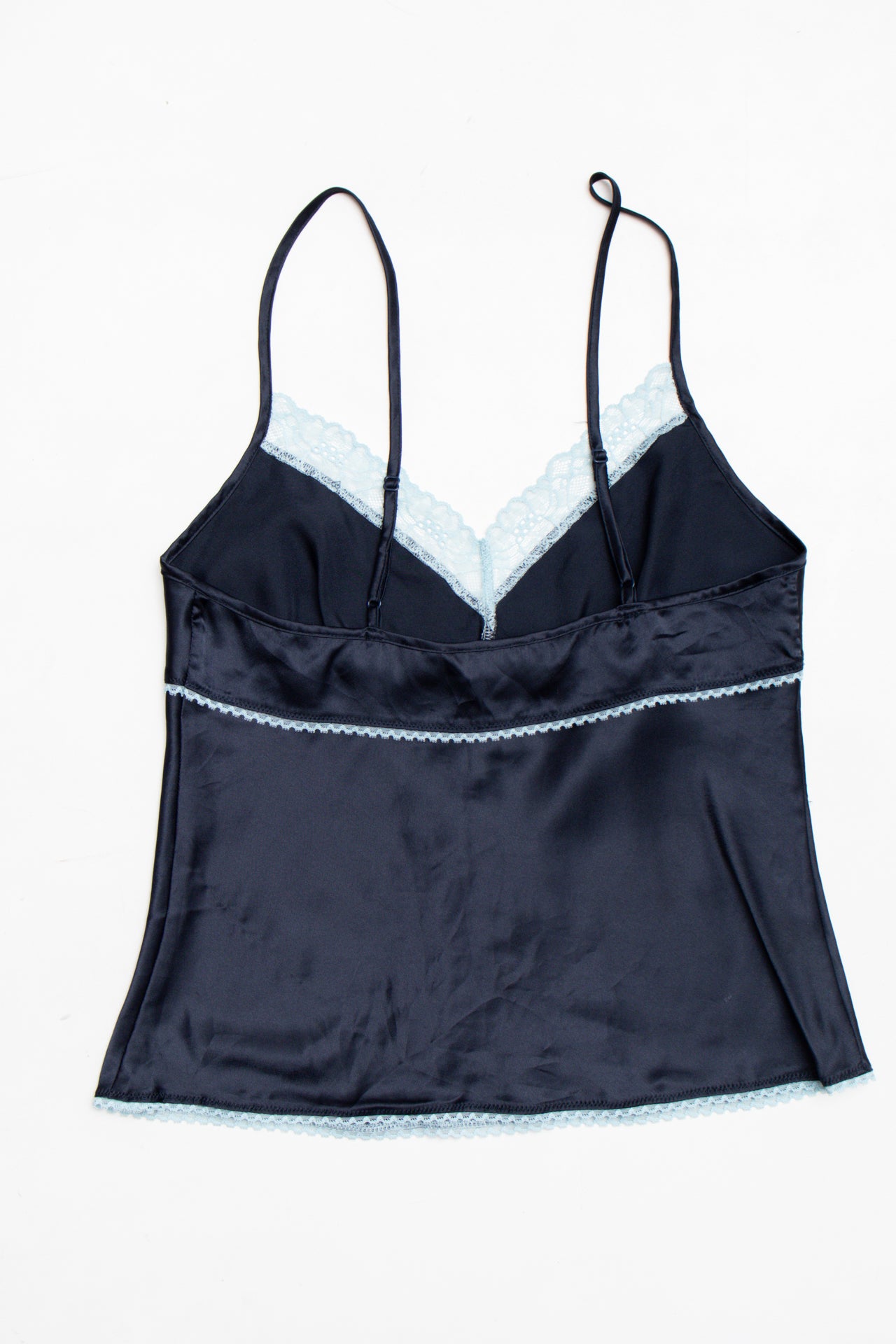 #151 Victoria's Secret Angels satin cami w lace trim | Size 6 | C. 152