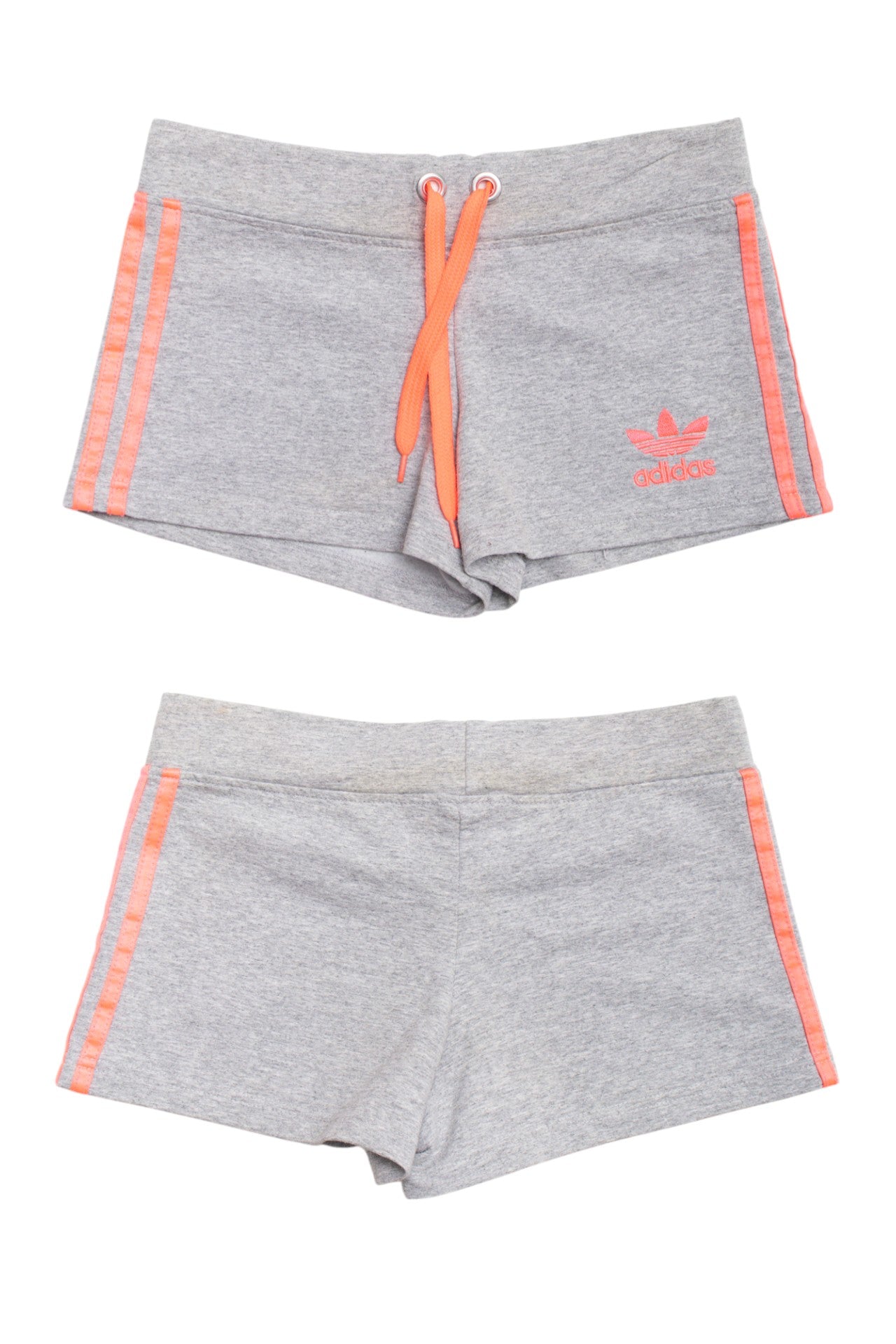 #156 Adidas cotton micro shorts *GREY | Size 8 | C. 152