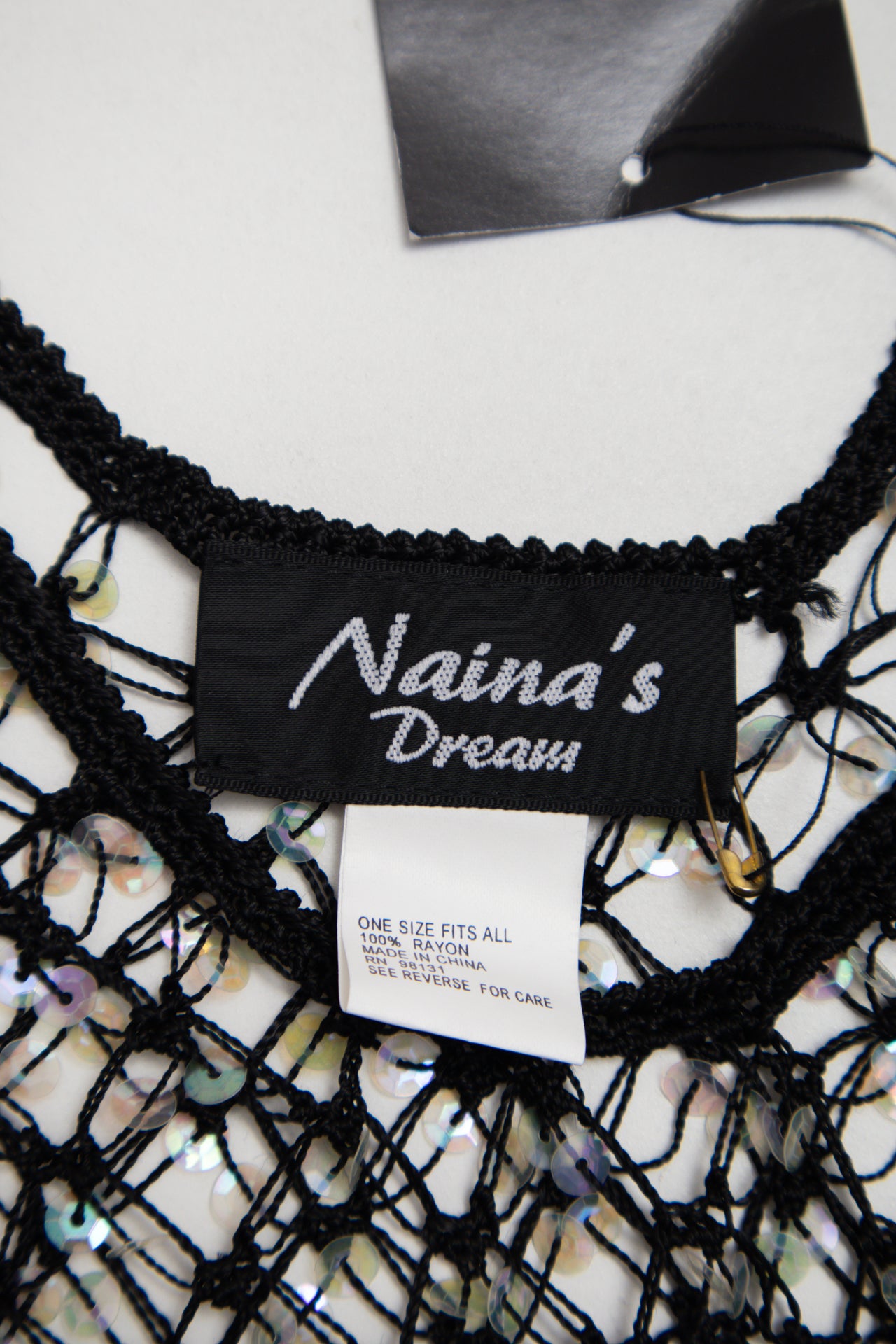 #47 Naina's Dream glitter crochet tank | c. 159 | size