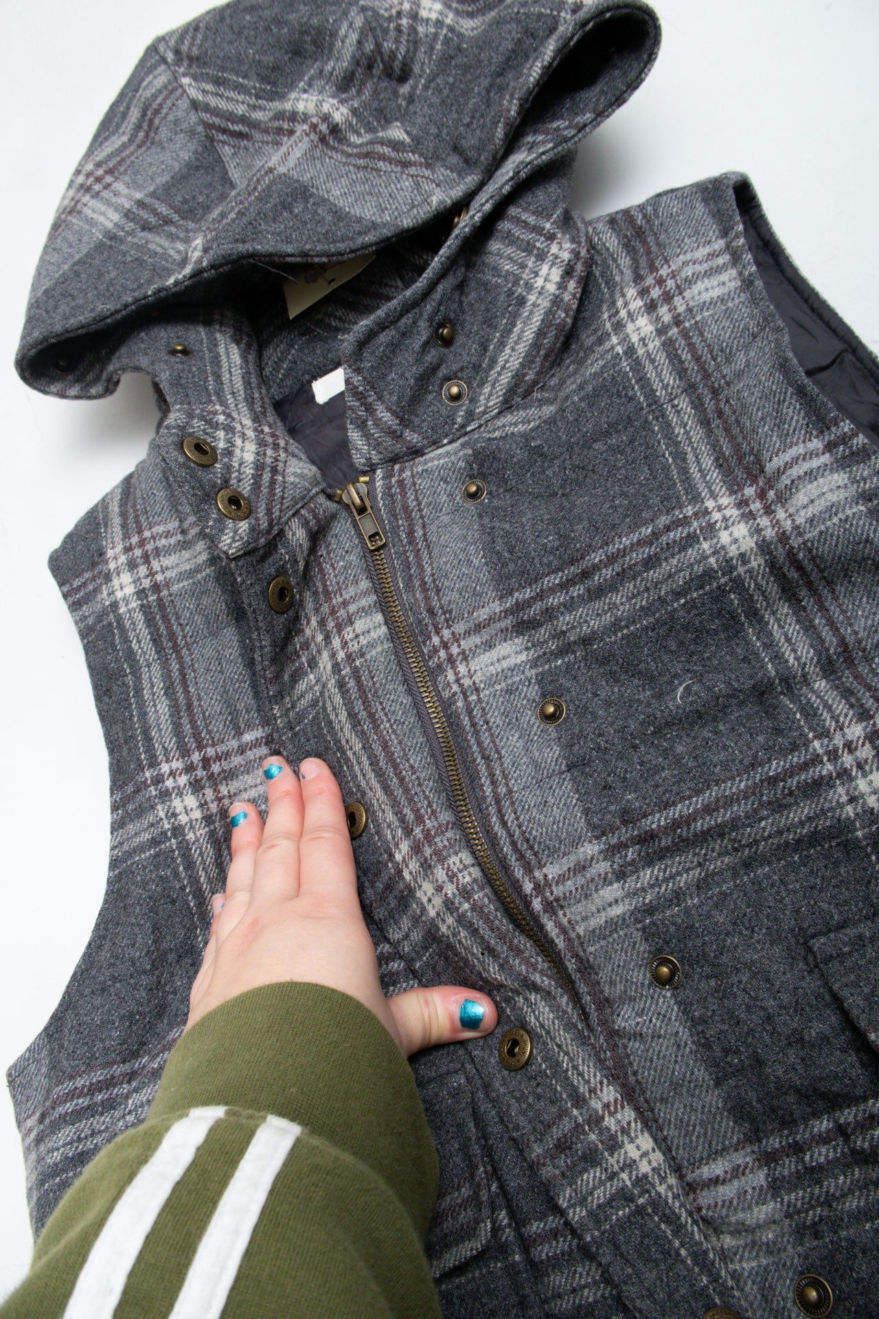 #55 B Plaid Vest | Gossip Girl | Size 10