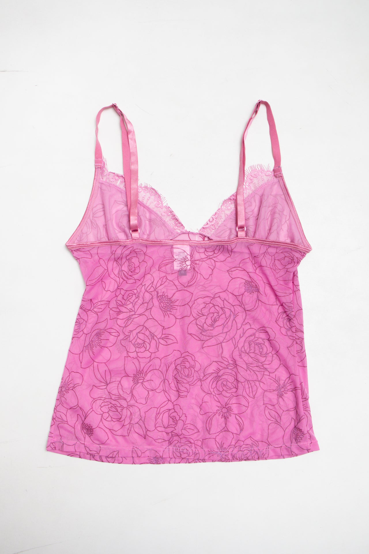#74 Rampage pink floral print cami | c. 159 | size 8