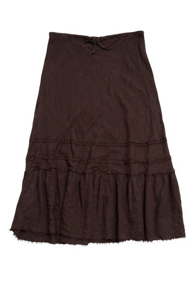 #154 Old Navy Long Skirt Brown | c. 208 | Size 8