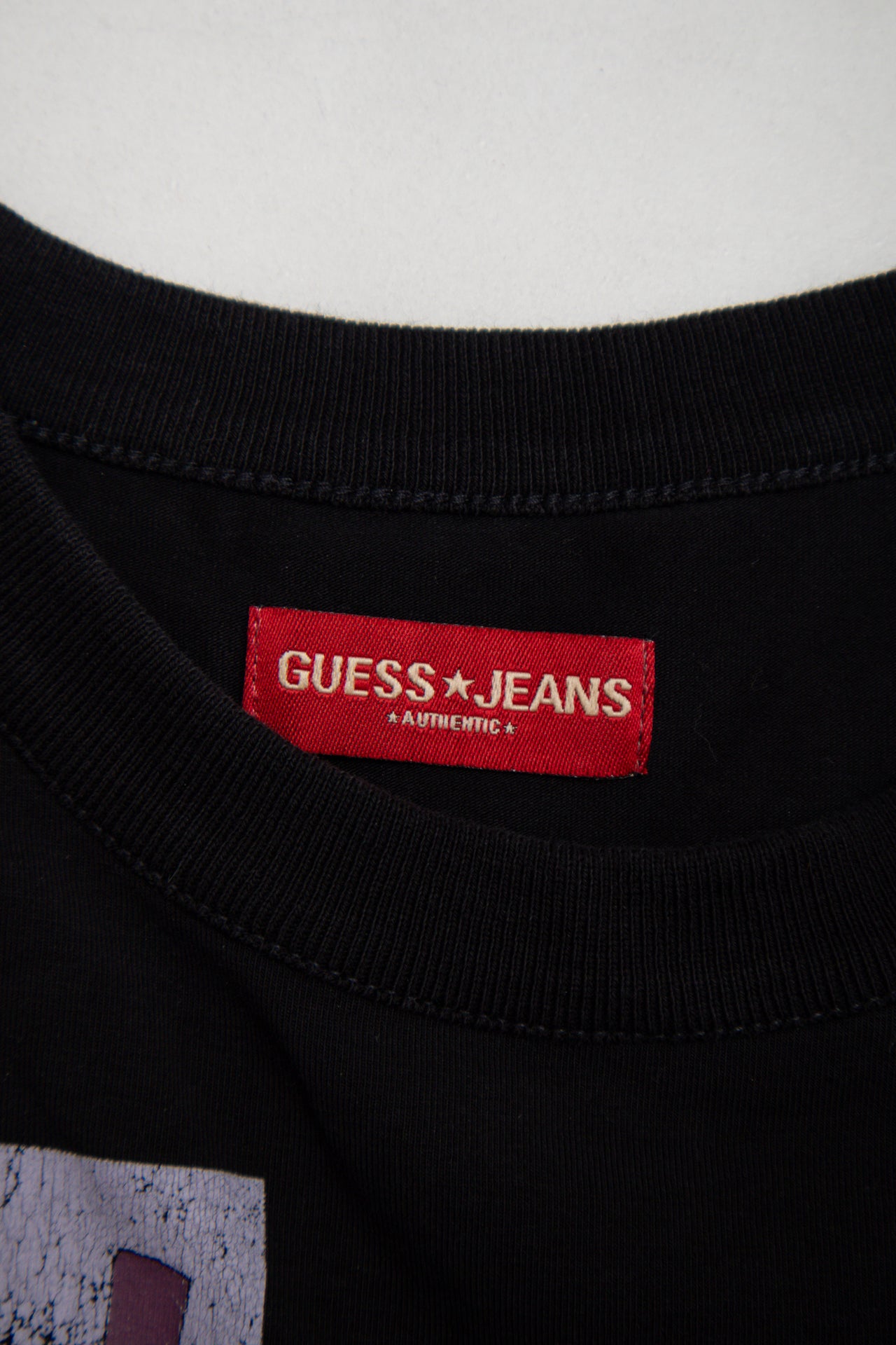#81 Guess distress stitch Love tank | c. 159 | size 8