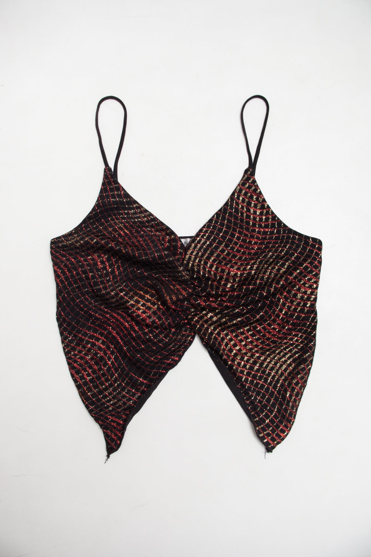 #83 UNYX cropped glitter tank | c. 159 | size 8