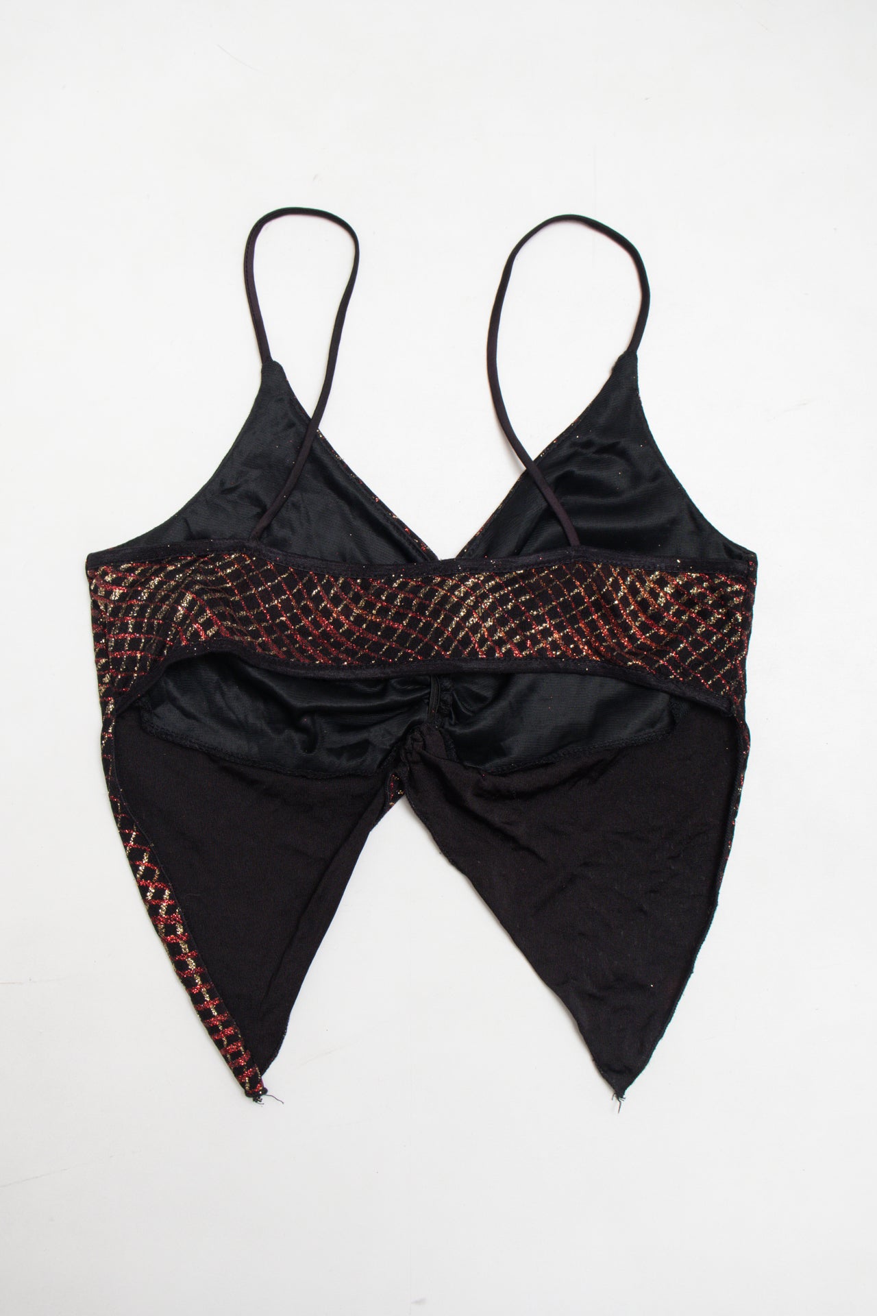 #83 UNYX cropped glitter tank | c. 159 | size 8