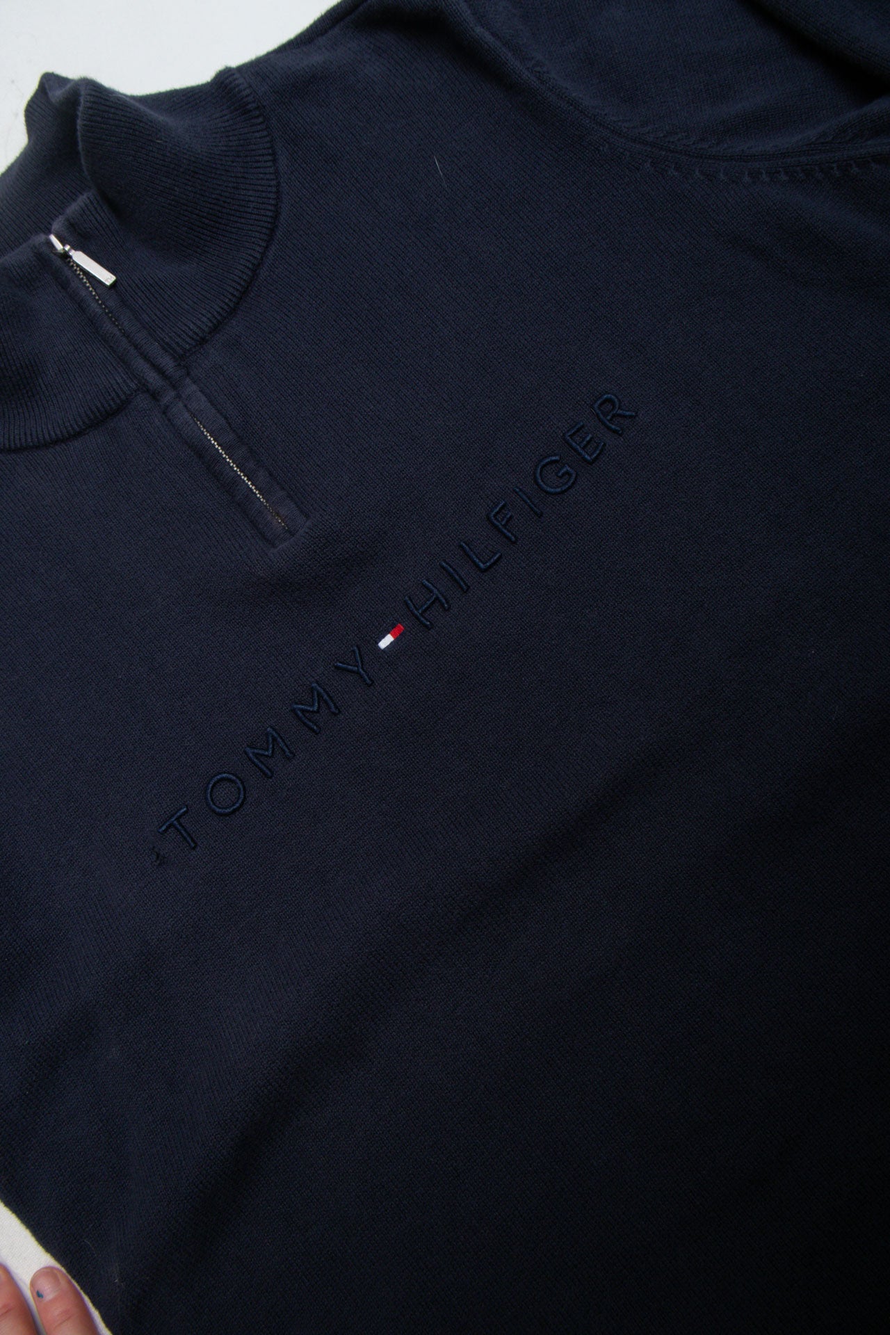 #66 Tommy Hilfiger 3/4 Zip | Gossip Girl | Size 12/14