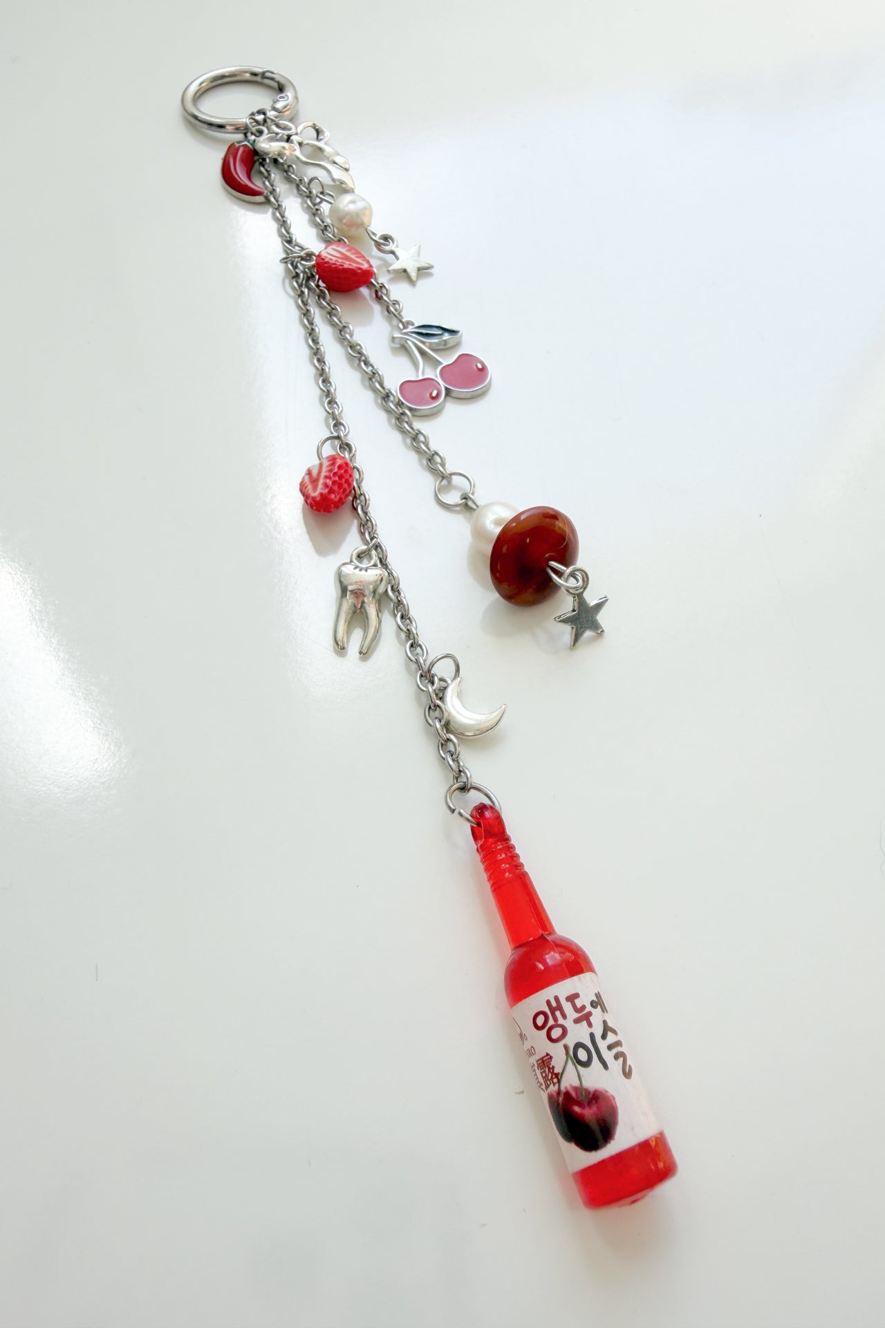 #06 Cherry Soju Bag Charm | c. 181