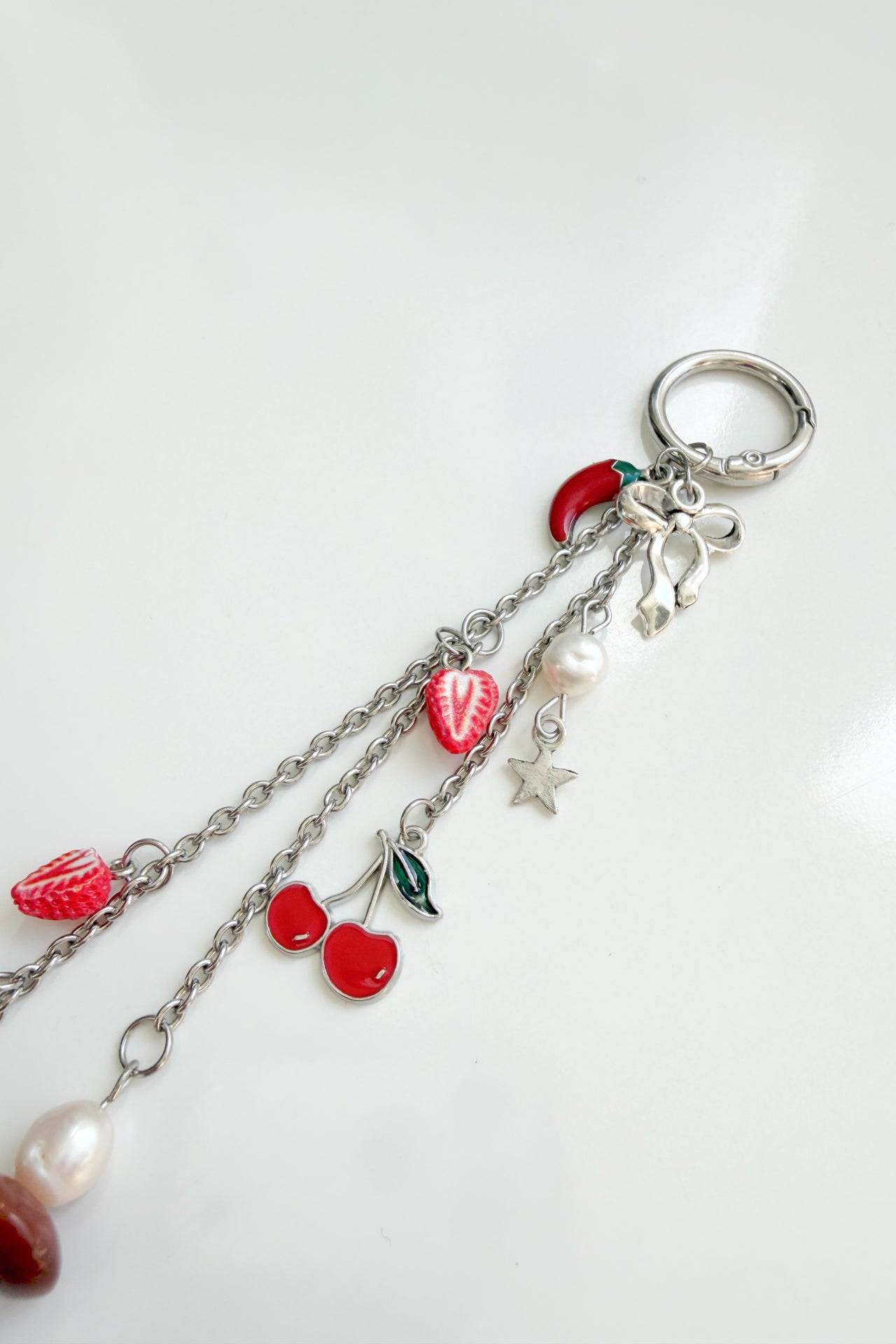 #06 Cherry Soju Bag Charm | c. 181