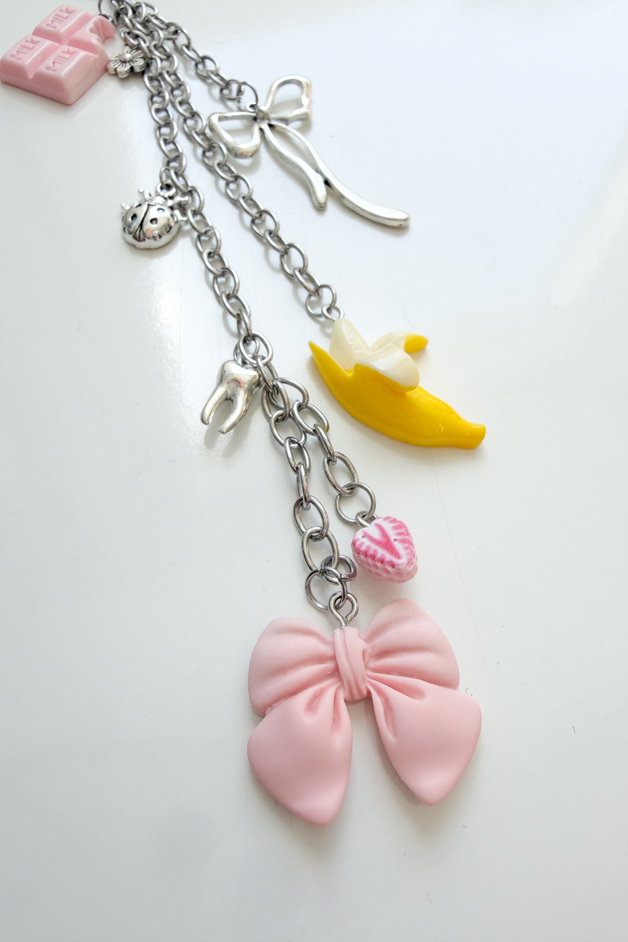 #10 Banana Bow Bag Charm | c. 181