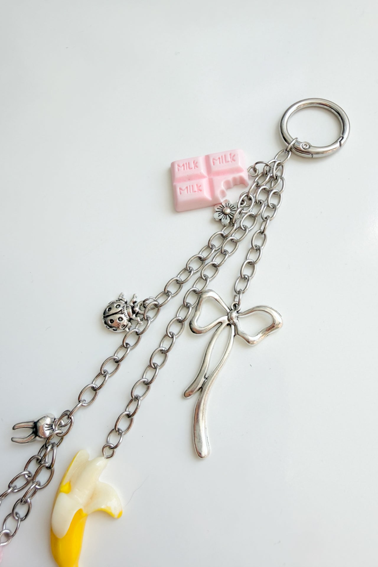 #10 Banana Bow Bag Charm | c. 181