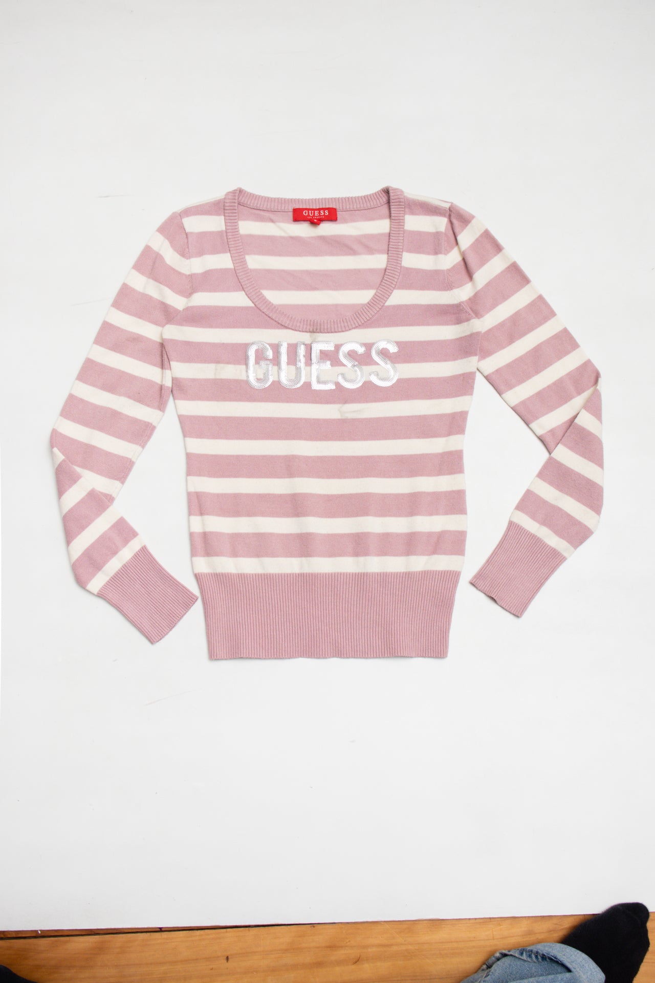 #112 Sequinned Guess Jumper | c. 159 | size 10