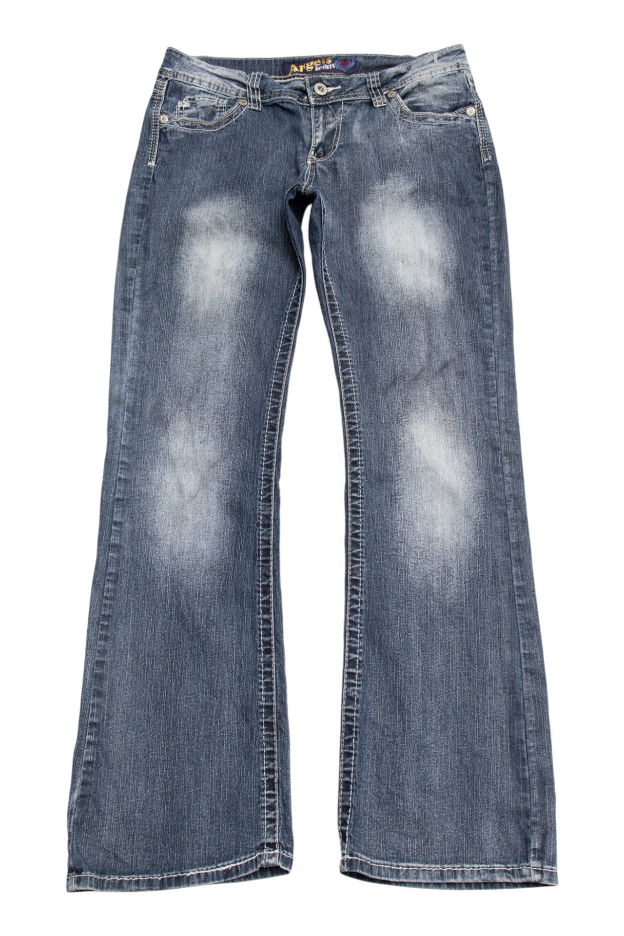 #183 Y2K Angels flared jeans | Size 12 | C. 152