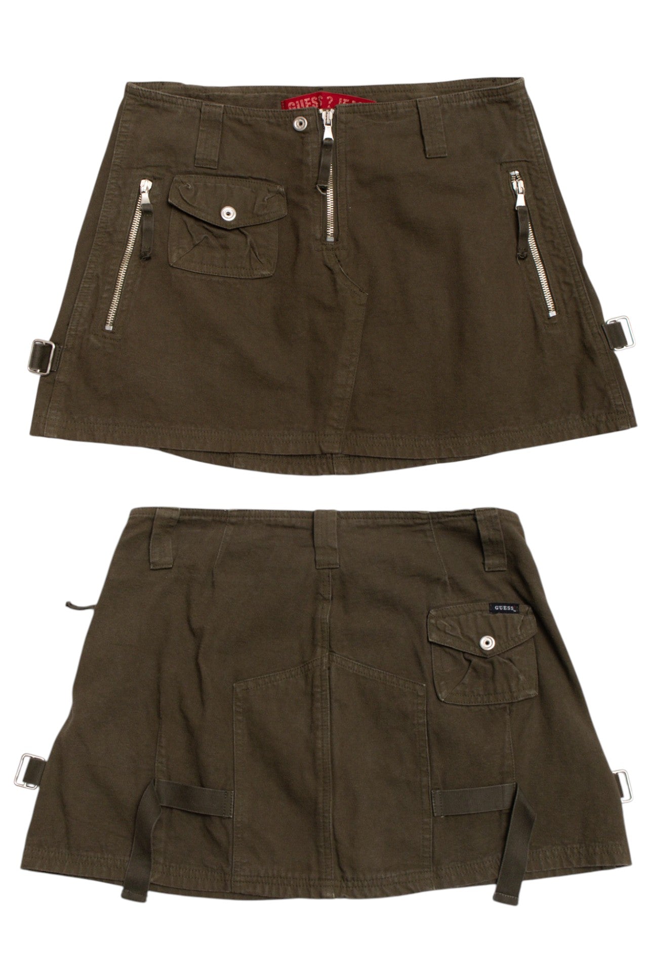 #125 Guess khaki cargo mini skirt | c. 159 | size 8